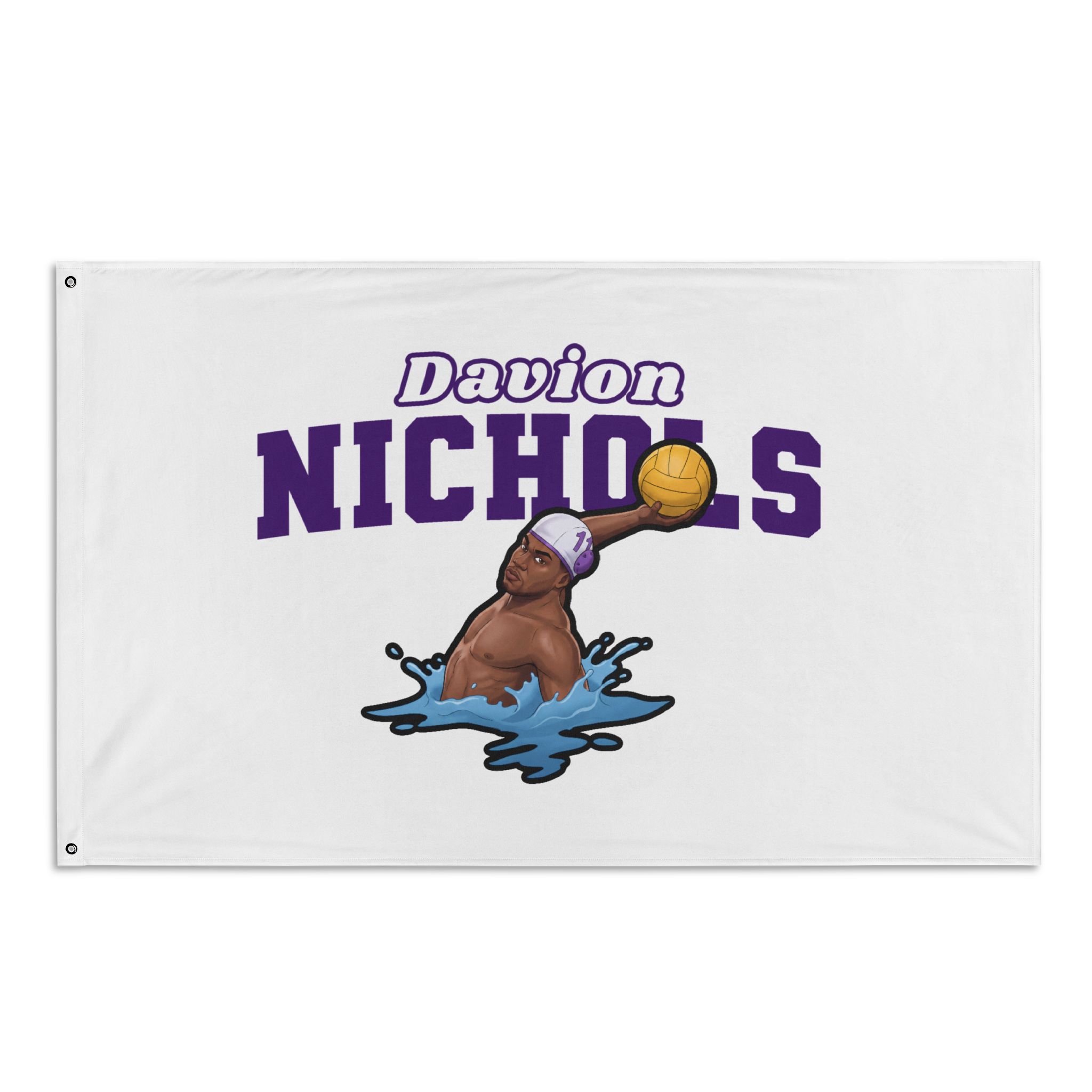 Flag (35 × 56 in) — character_name_arch in Classic