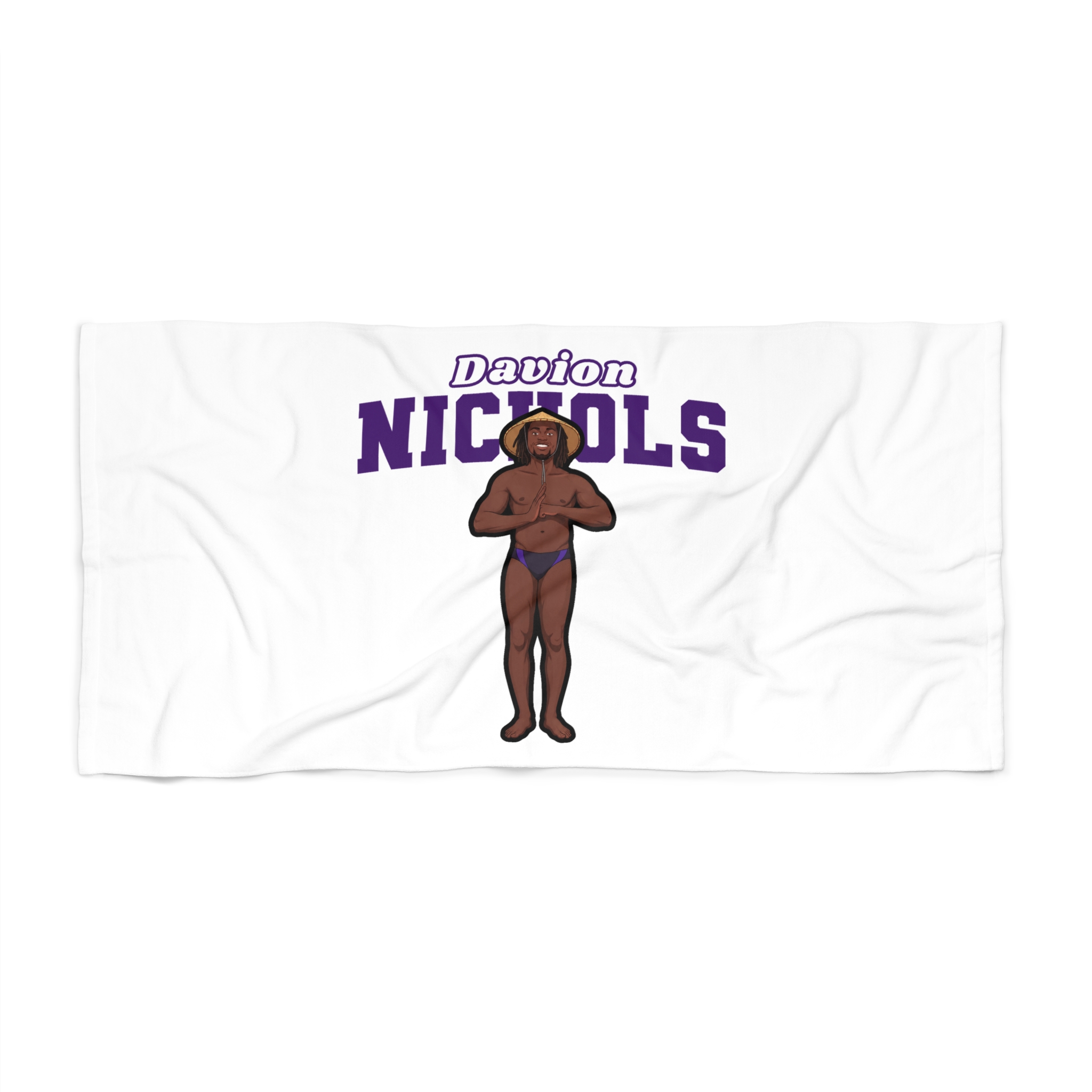 Beach Towel — character_name_arch in Classic
