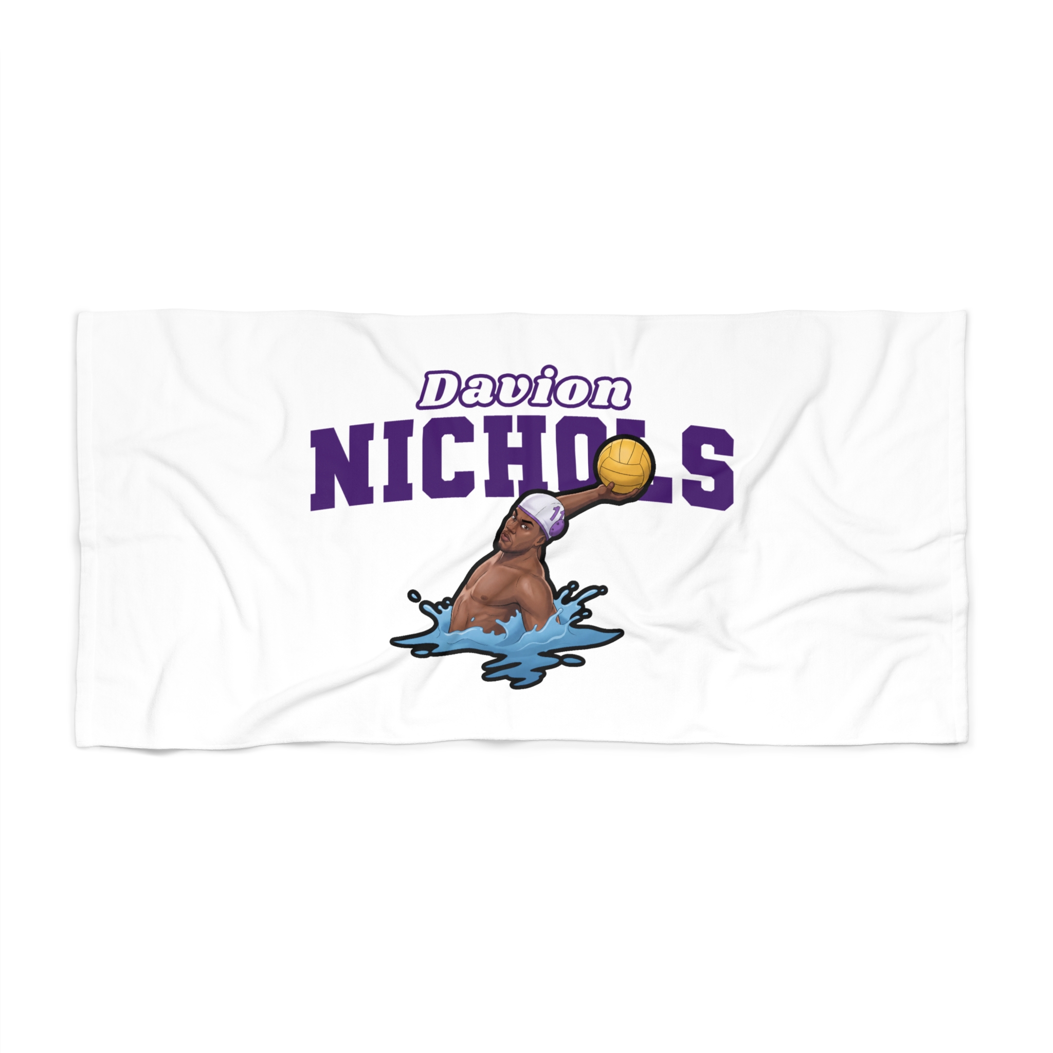 Beach Towel — character_name_arch in Classic