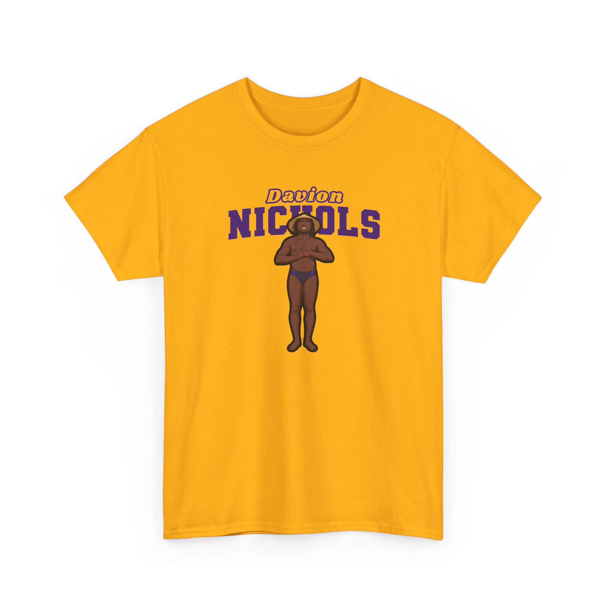 Tee — character_name_arch in Gold