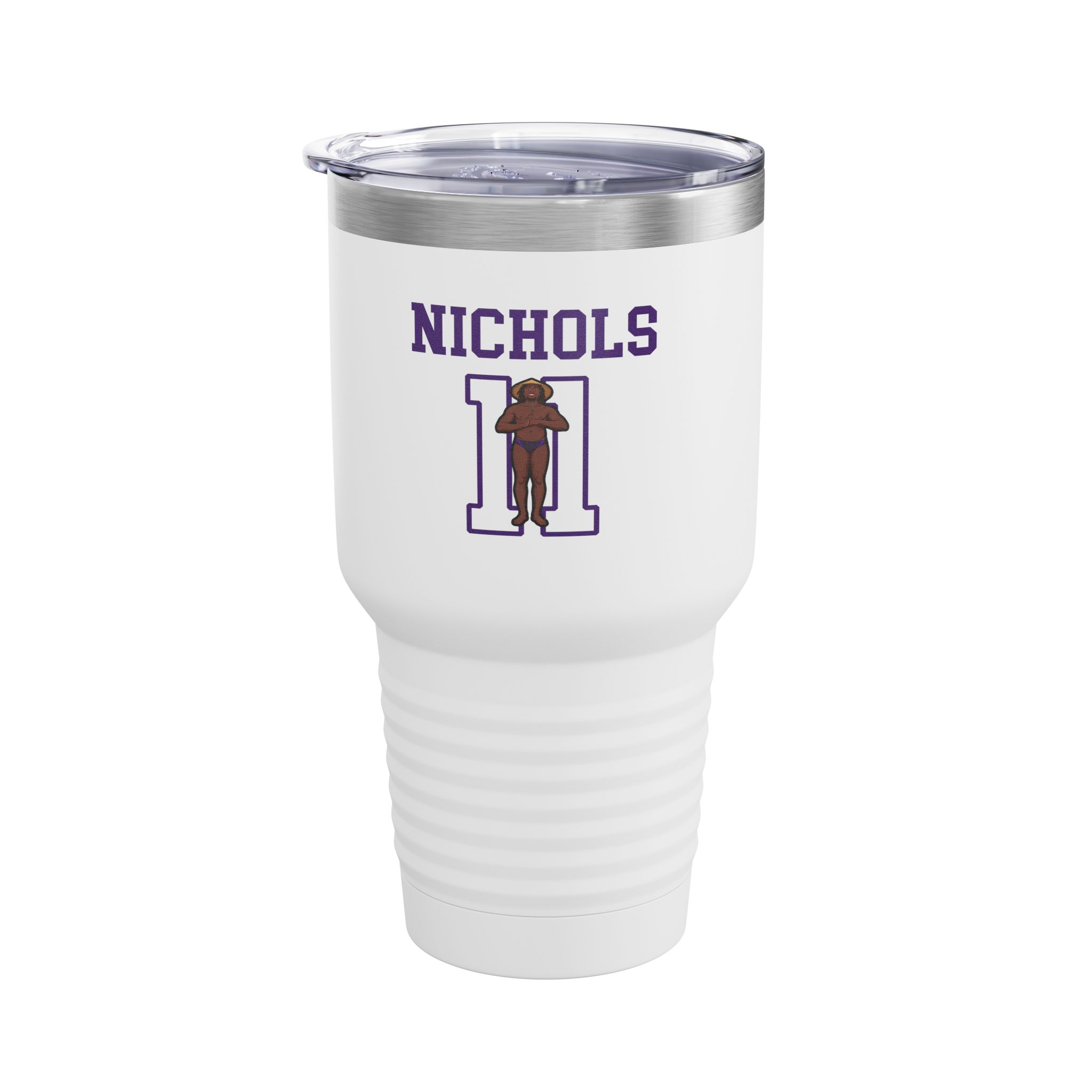30oz Tumbler — character_shirsey in White