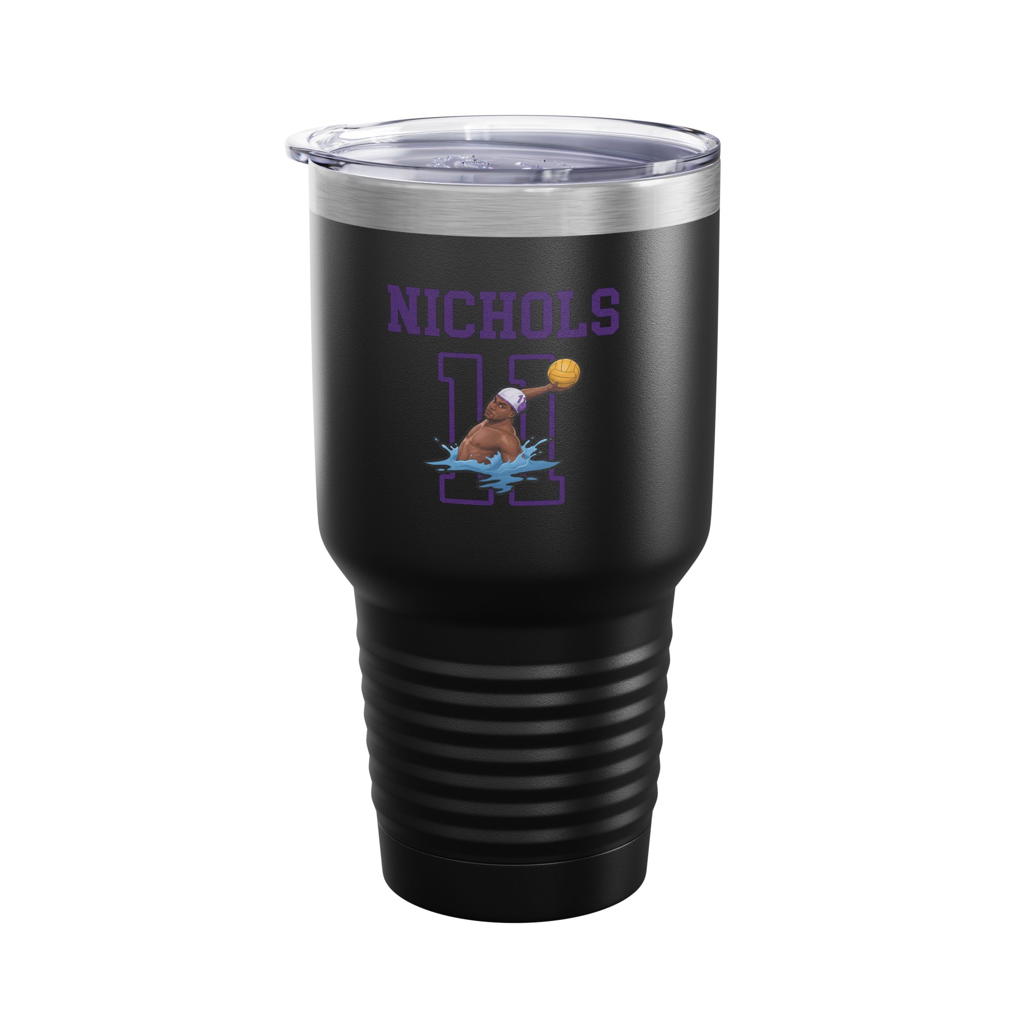30oz Tumbler — character_shirsey in Black
