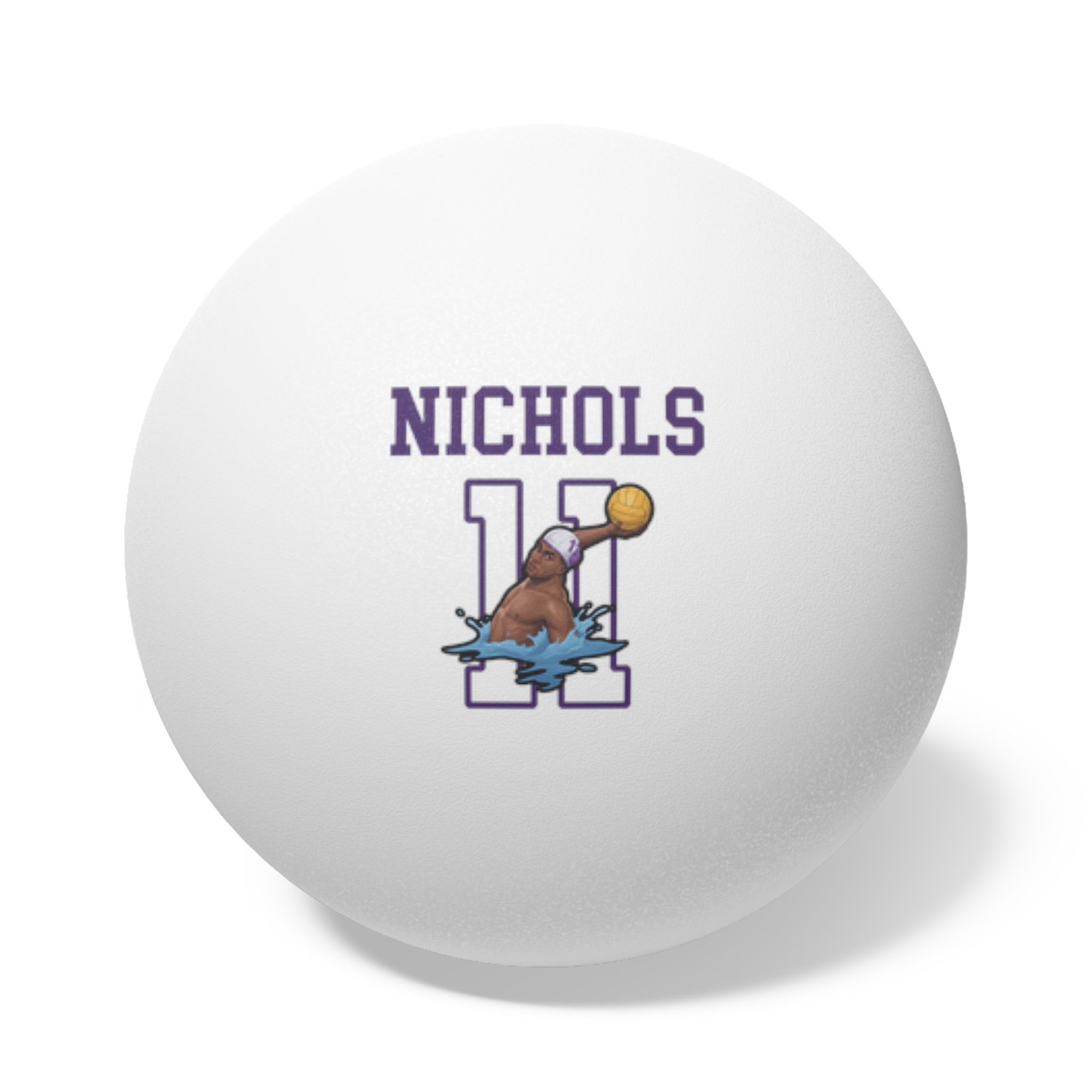 Ping Pong Balls, 6 pcs — character_shirsey in White