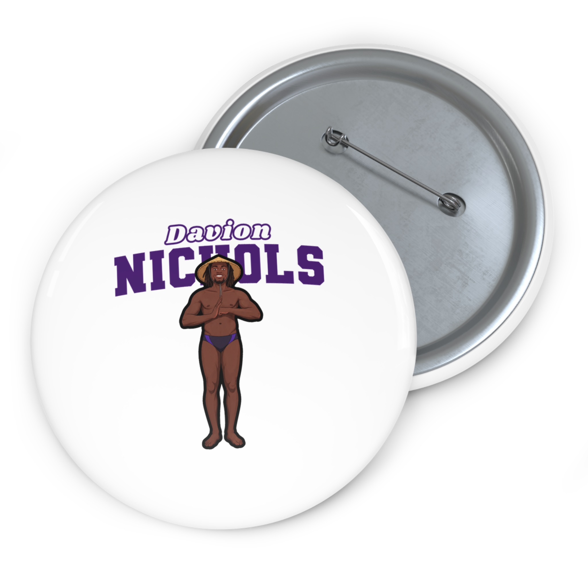 Game Day Pin — character_name_arch in Classic