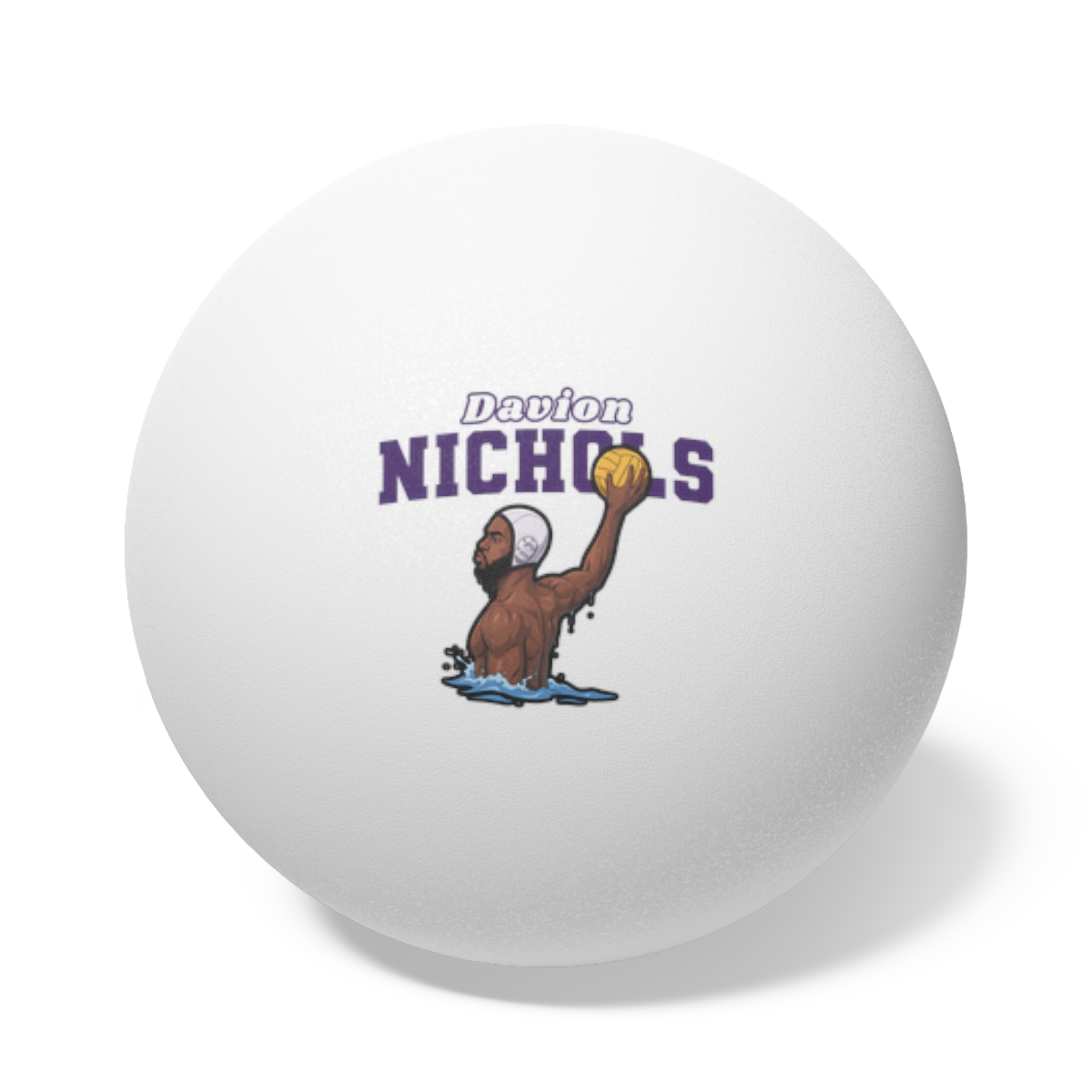 Ping Pong Balls, 6 pcs — character_name_arch in White