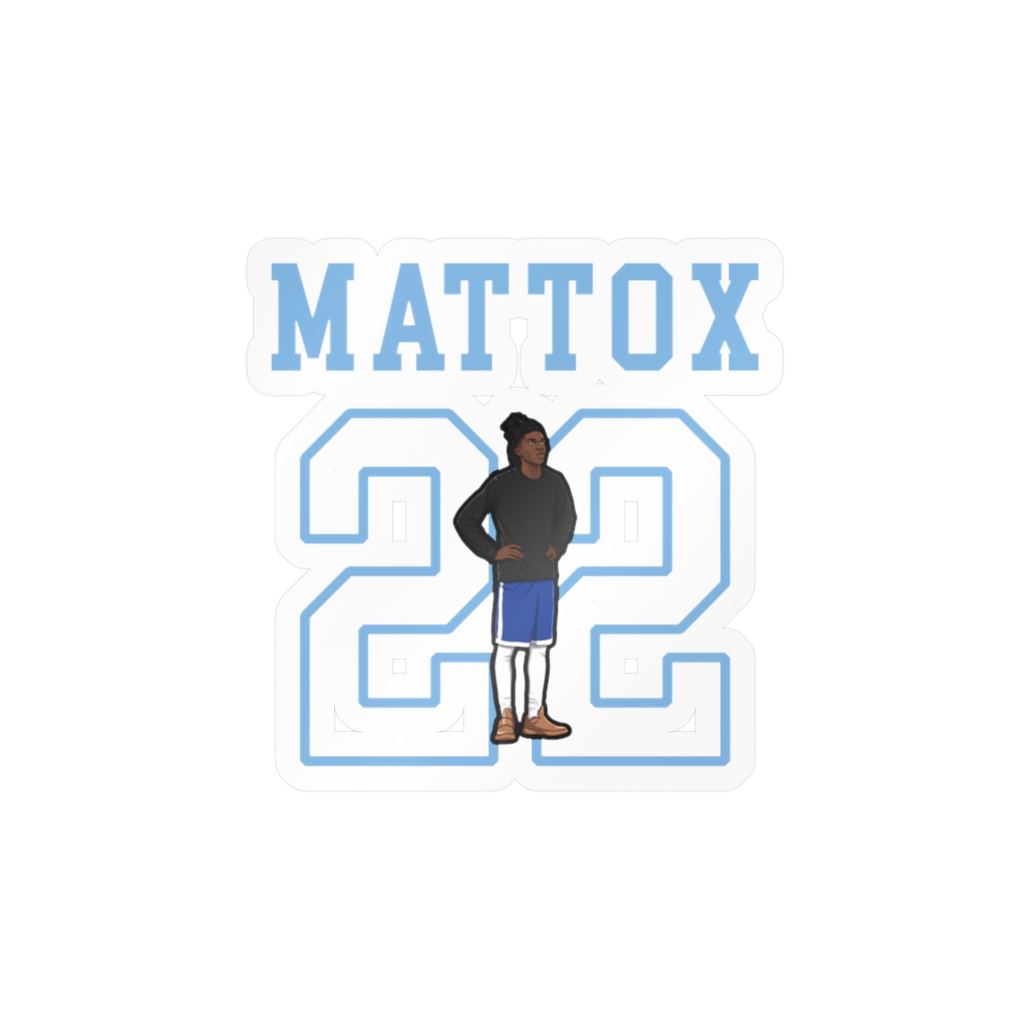 Vinyl Sticker — character_shirsey in Classic