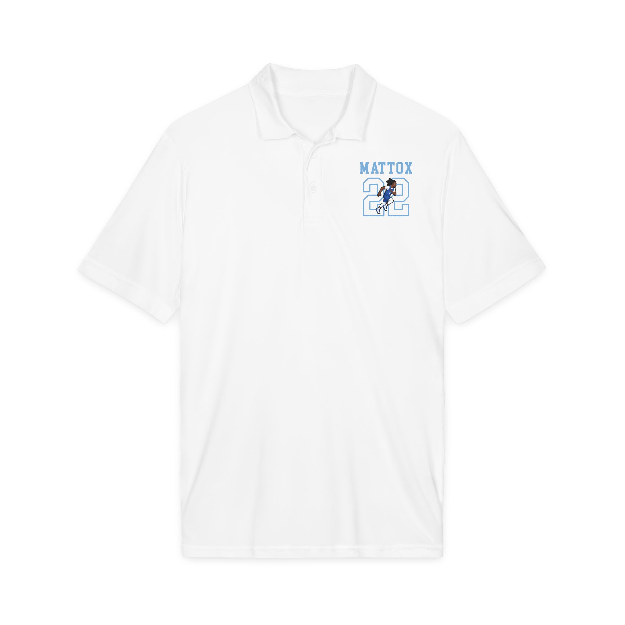 Polo — character_shirsey in White