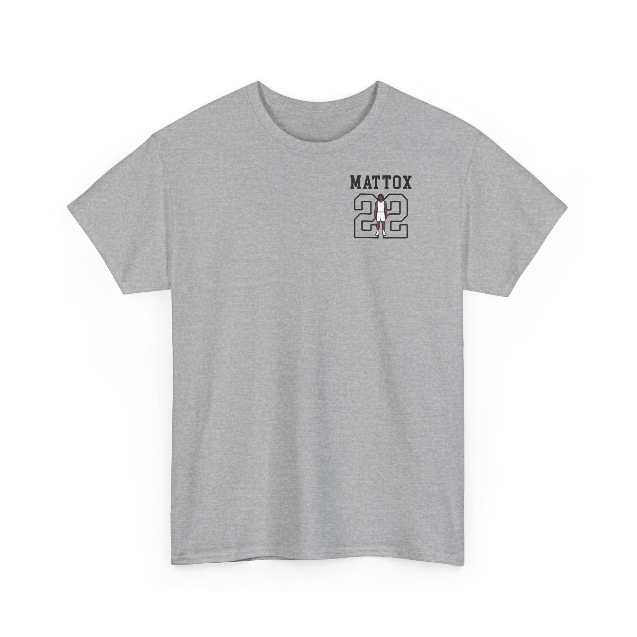 Tee — character_shirsey in Grey