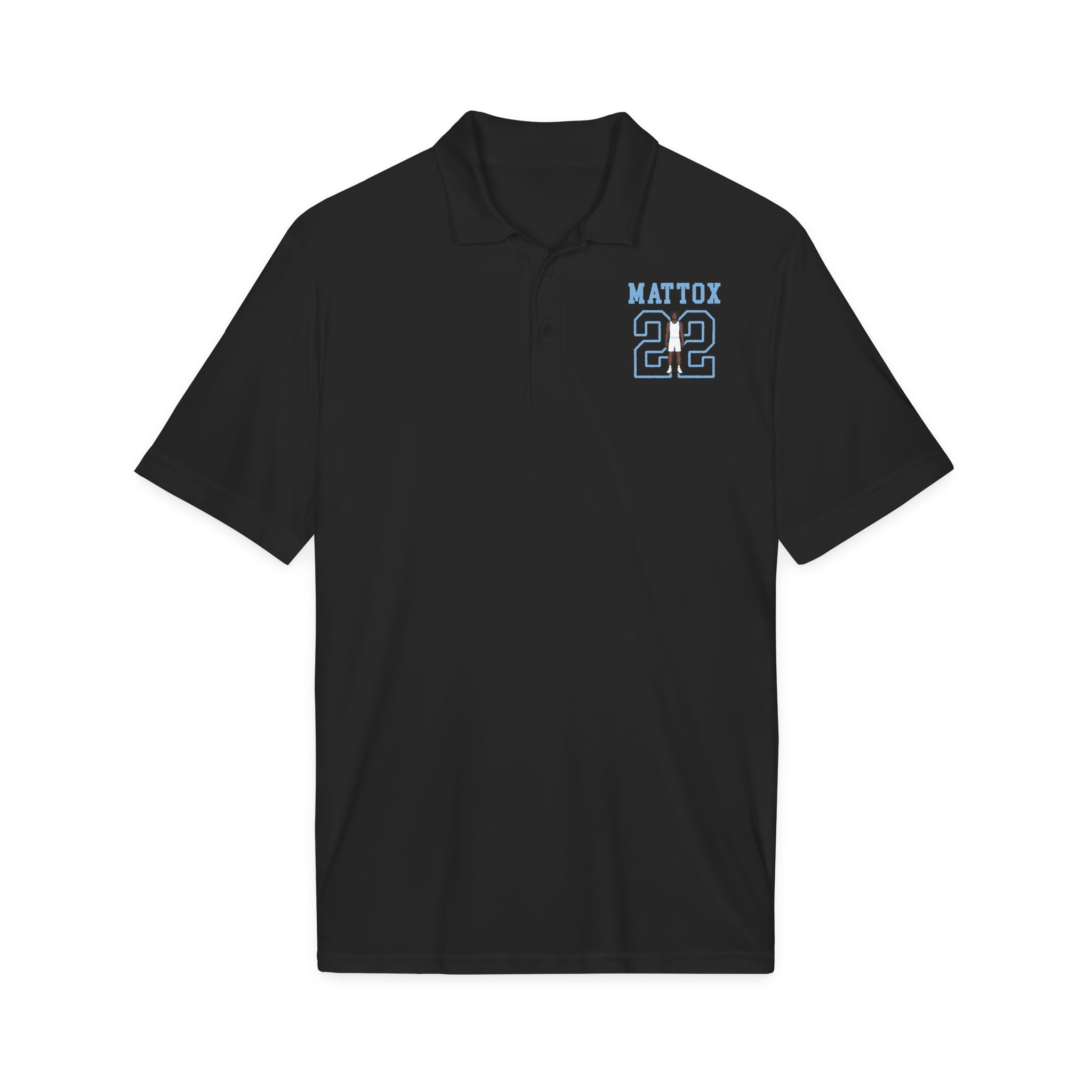Polo — character_shirsey in Black
