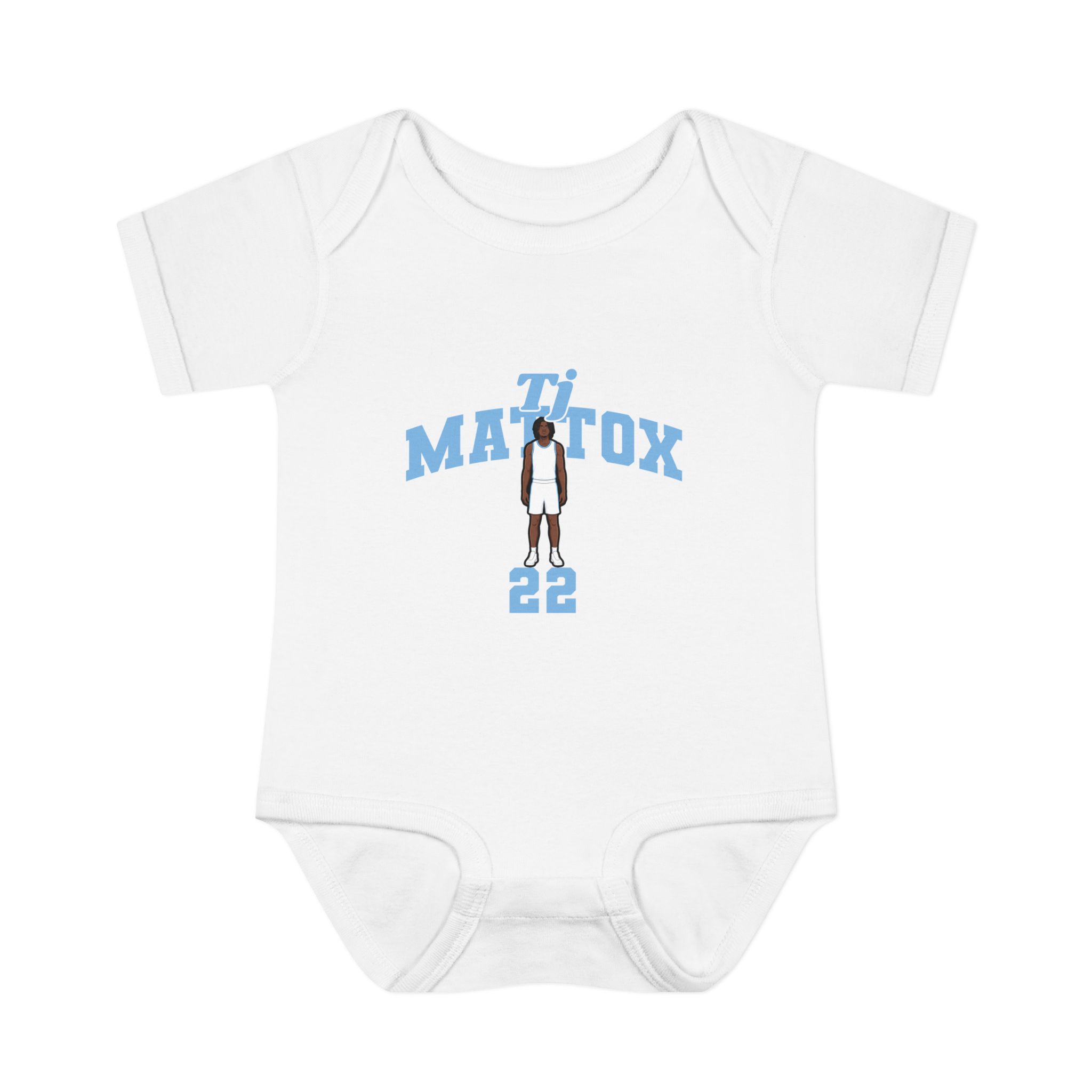 Baby Onesie — character_signature_arch in White
