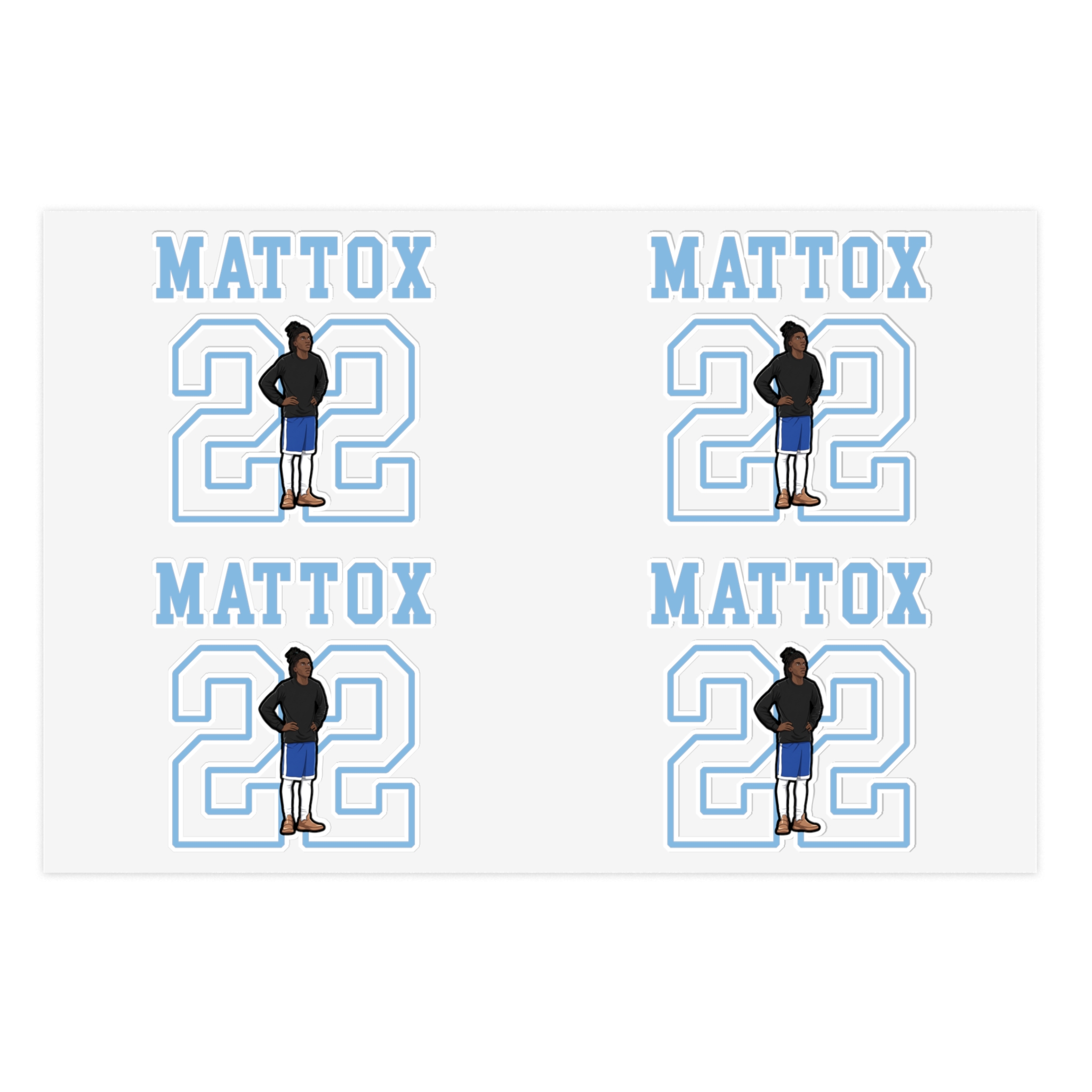 Sticker Sheet — character_shirsey in Classic