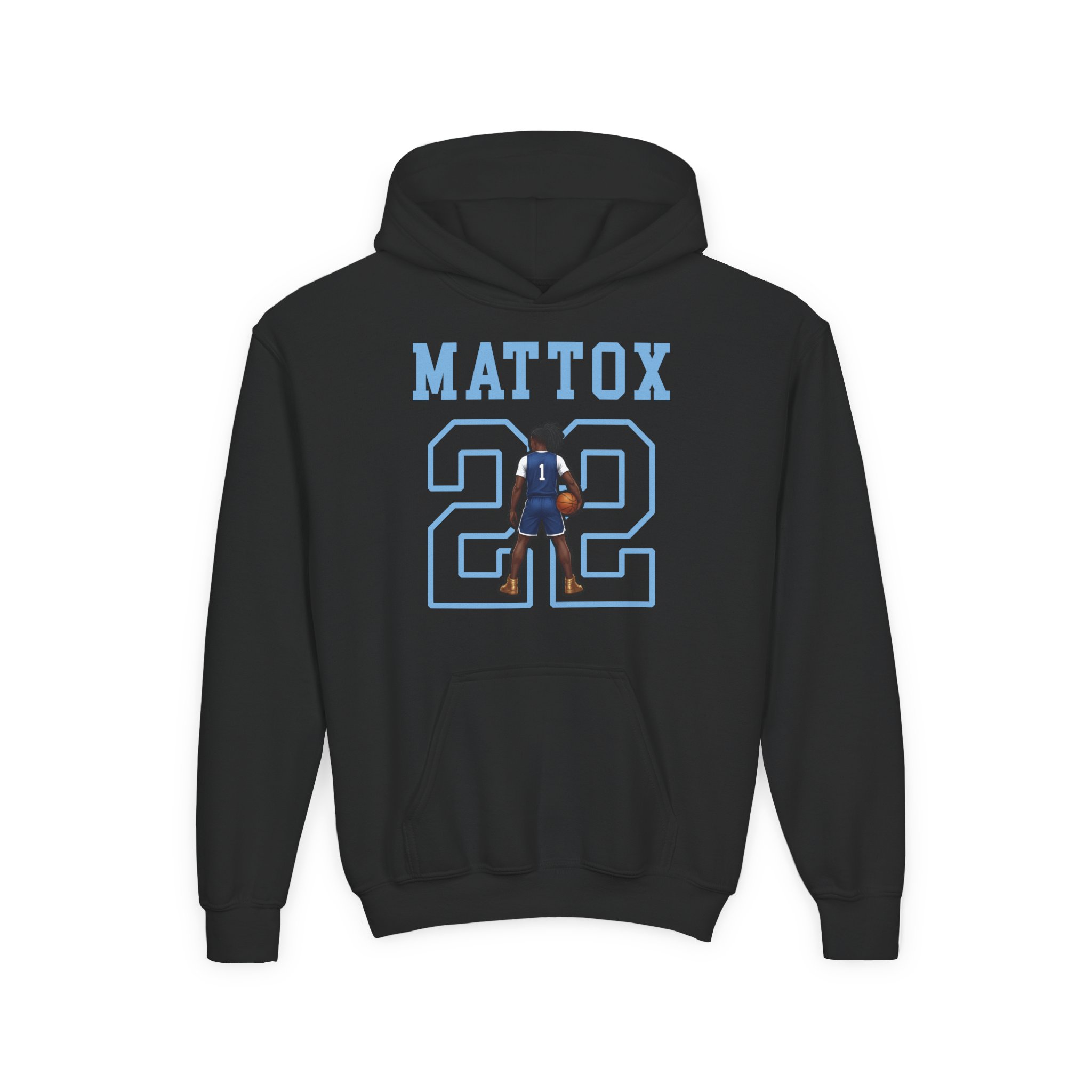 Youth Hoodie — character_shirsey in Black