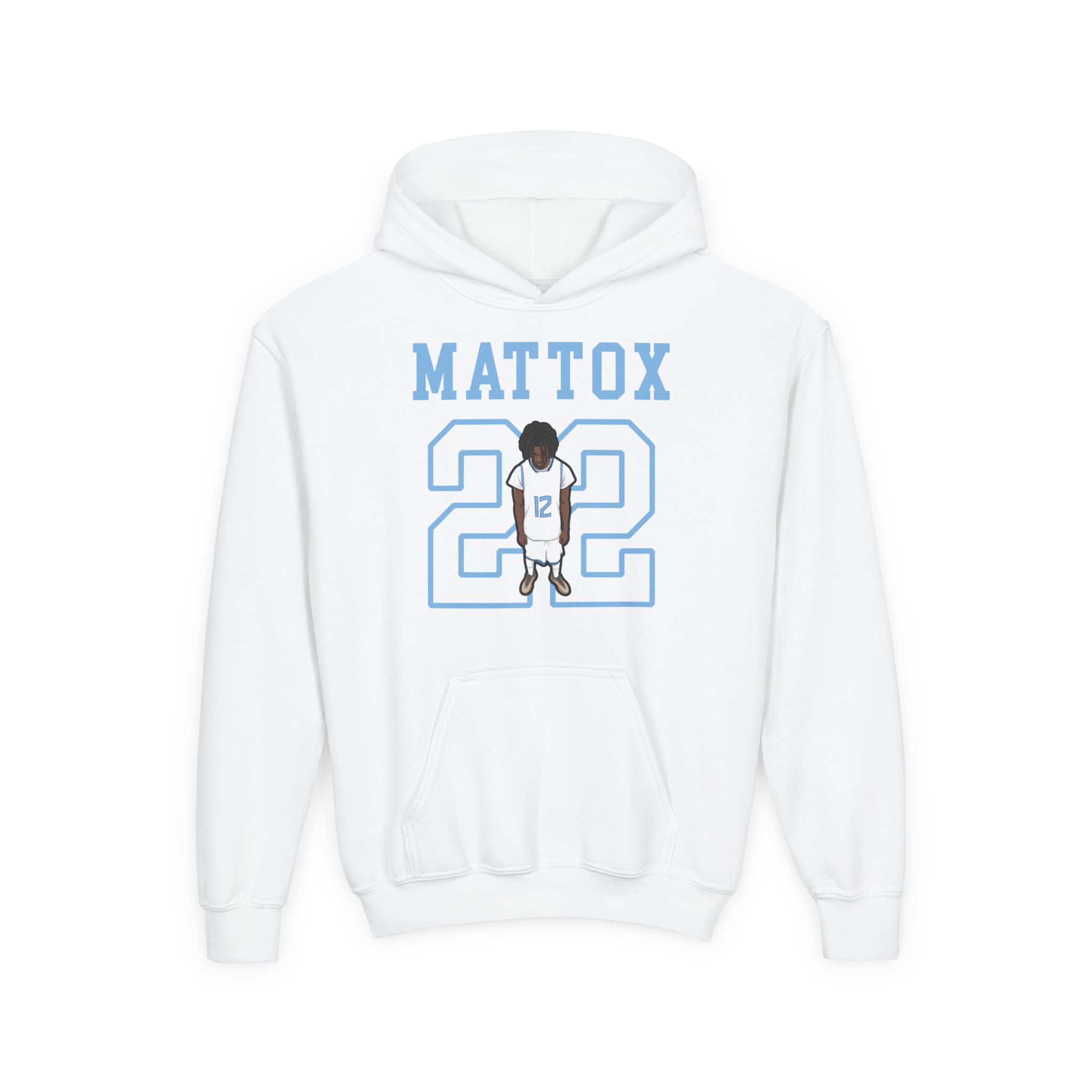 Youth Hoodie — character_shirsey in White