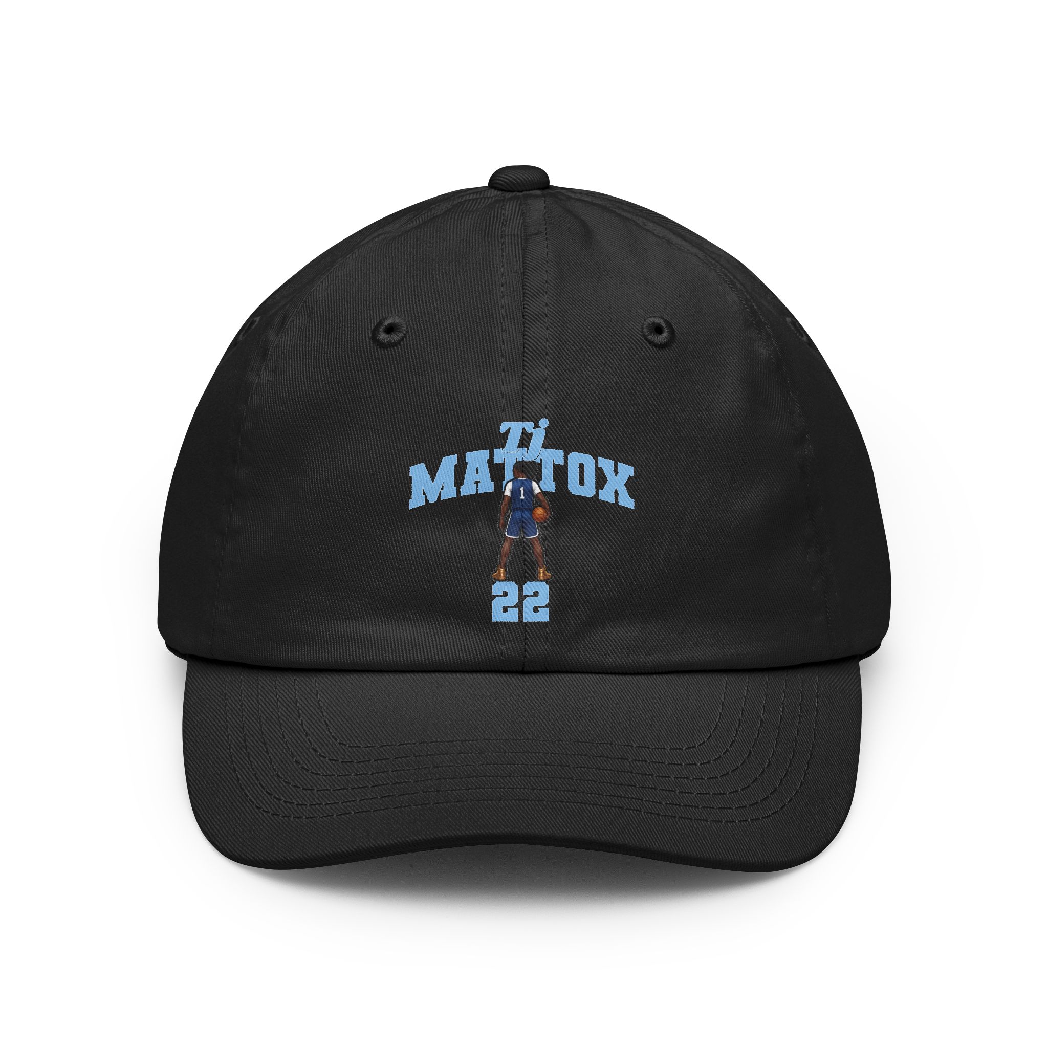 Classic Cap — character_signature_arch in Black