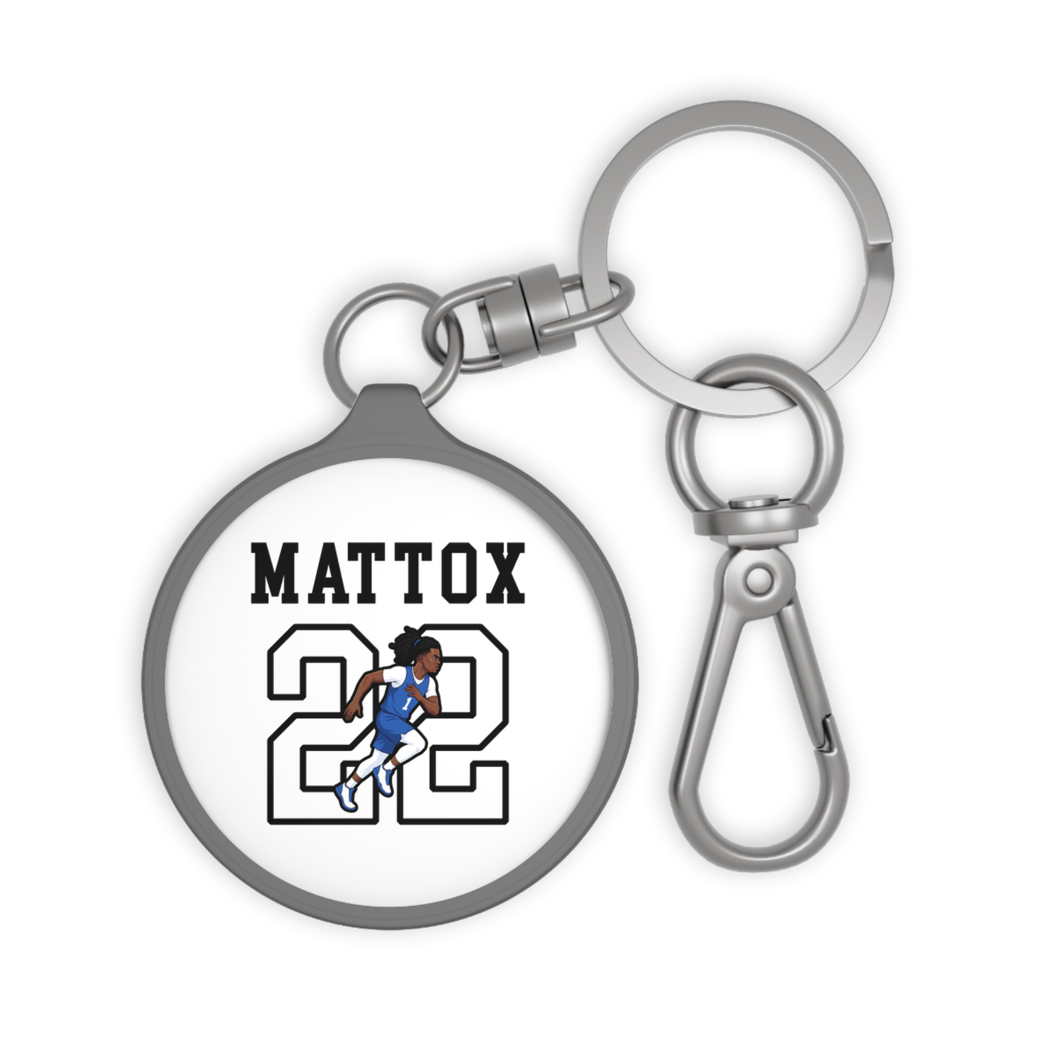 Keychain — character_shirsey in Grey