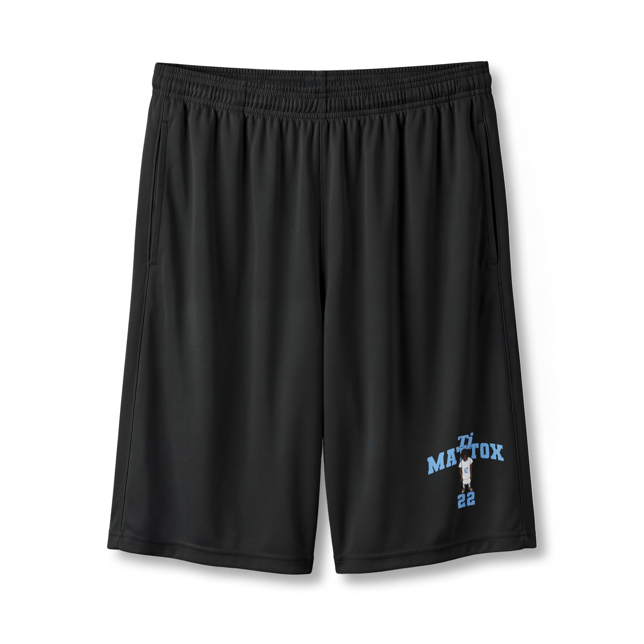 Shorts — character_signature_arch in Black