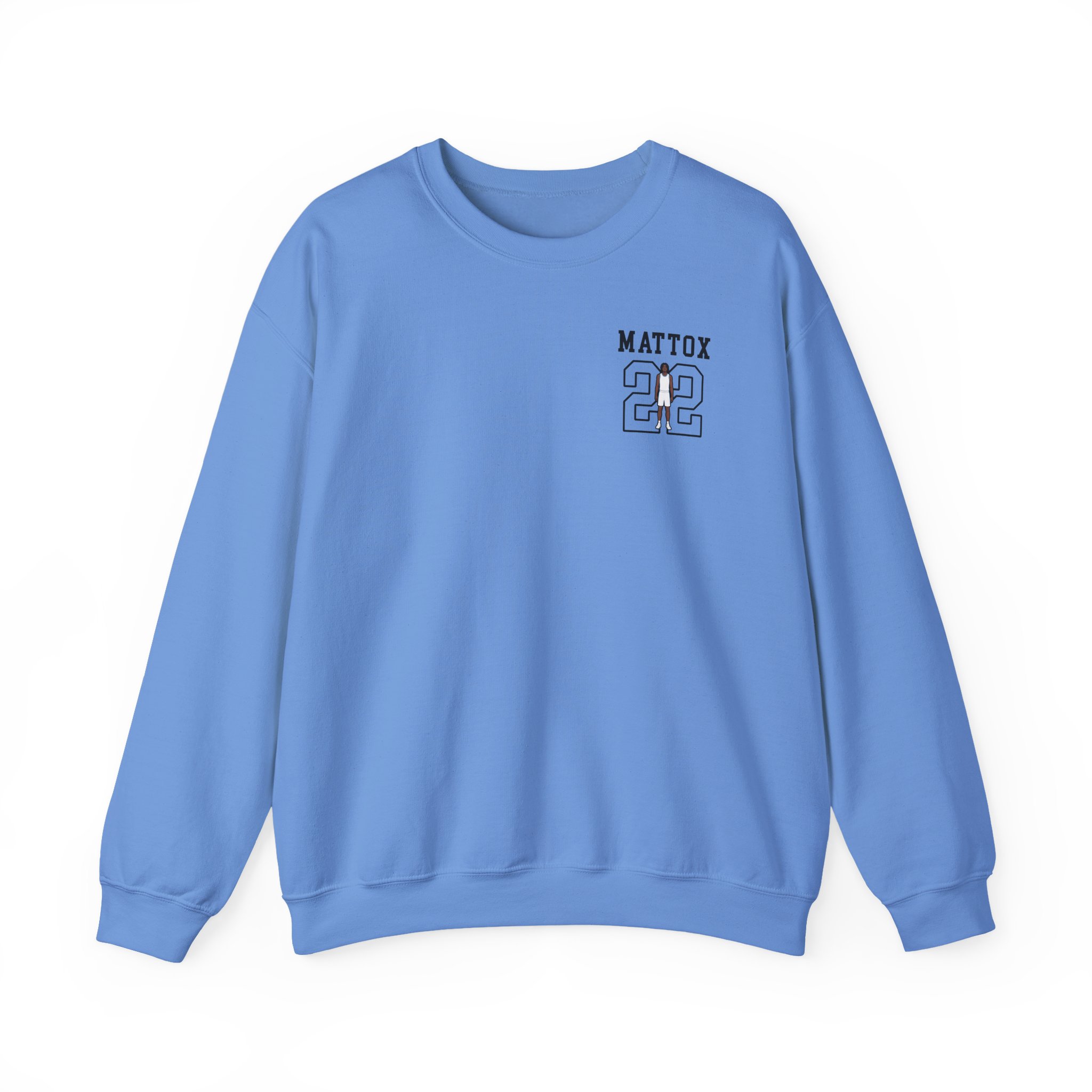Crewneck Sweatshirt — character_shirsey in Blue