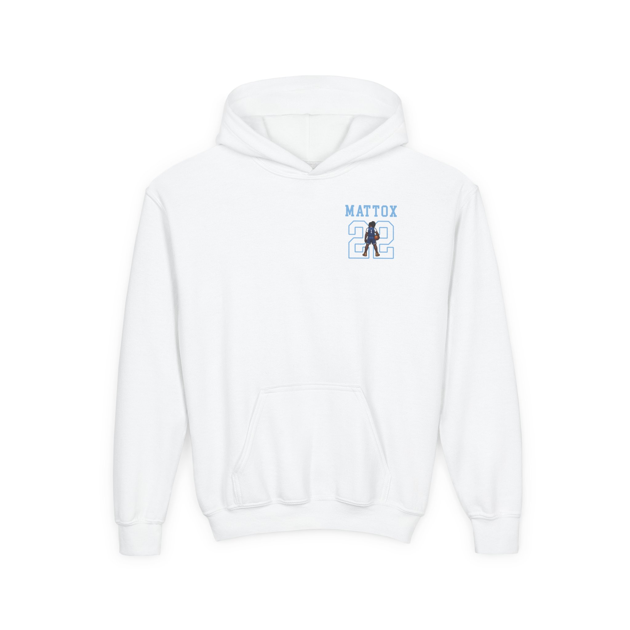 Youth Hoodie — character_shirsey in White