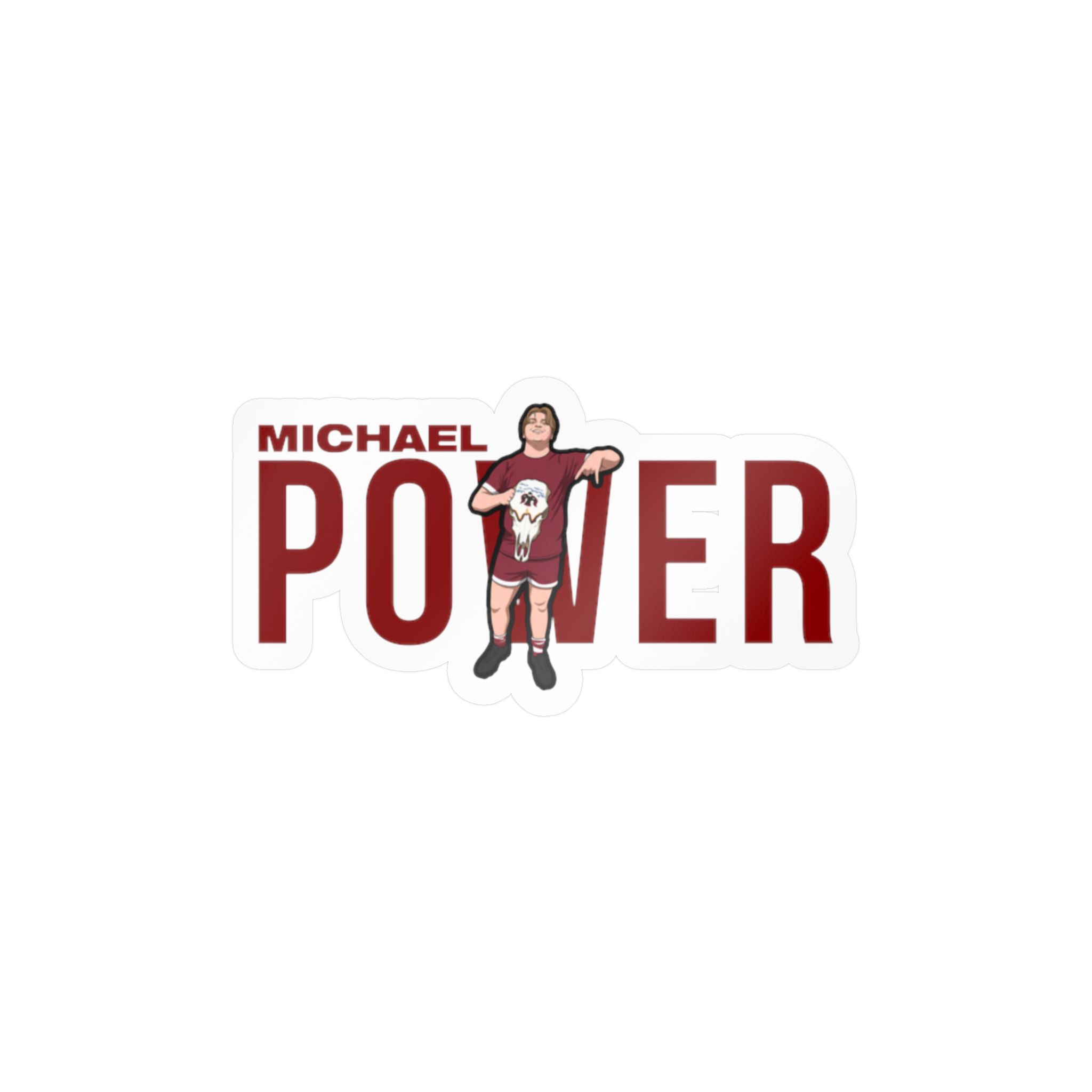 Vinyl Sticker — character_player_name in Classic