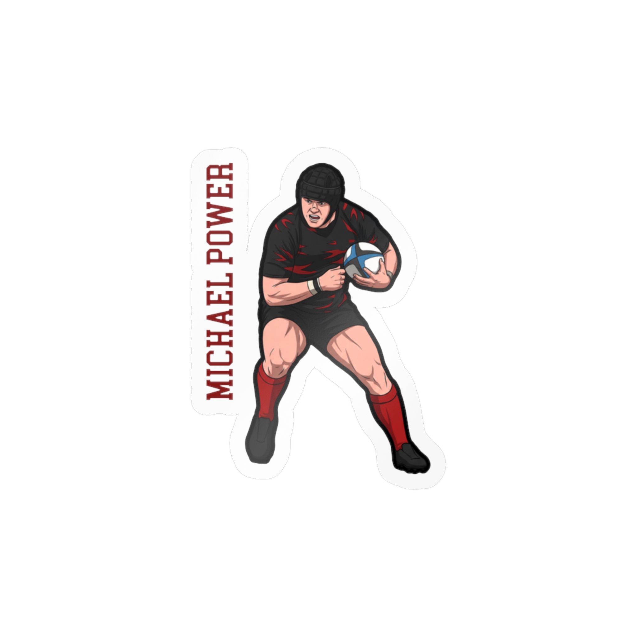 Vinyl Sticker — character_name_vertical in Classic