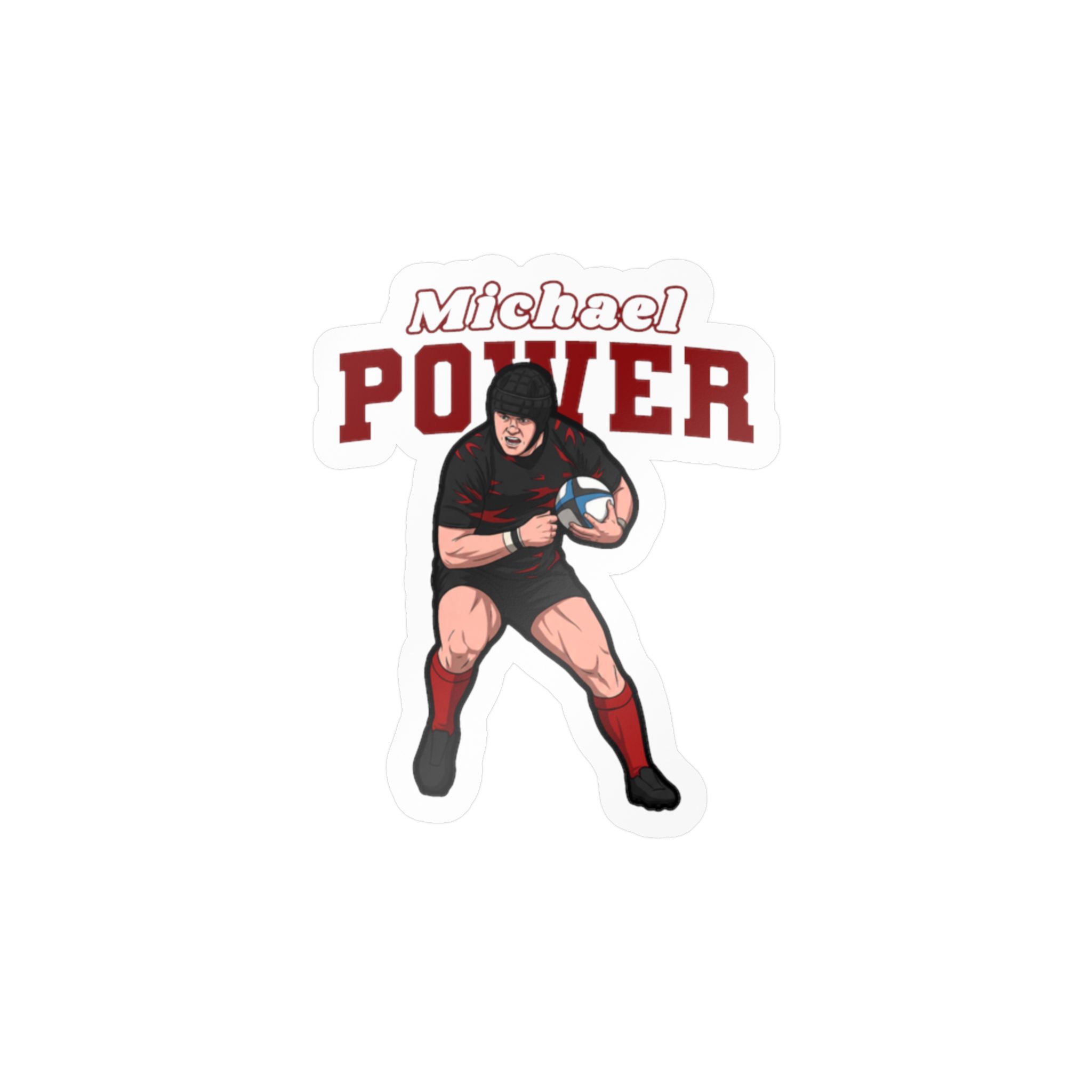Vinyl Sticker — character_name_arch in Classic