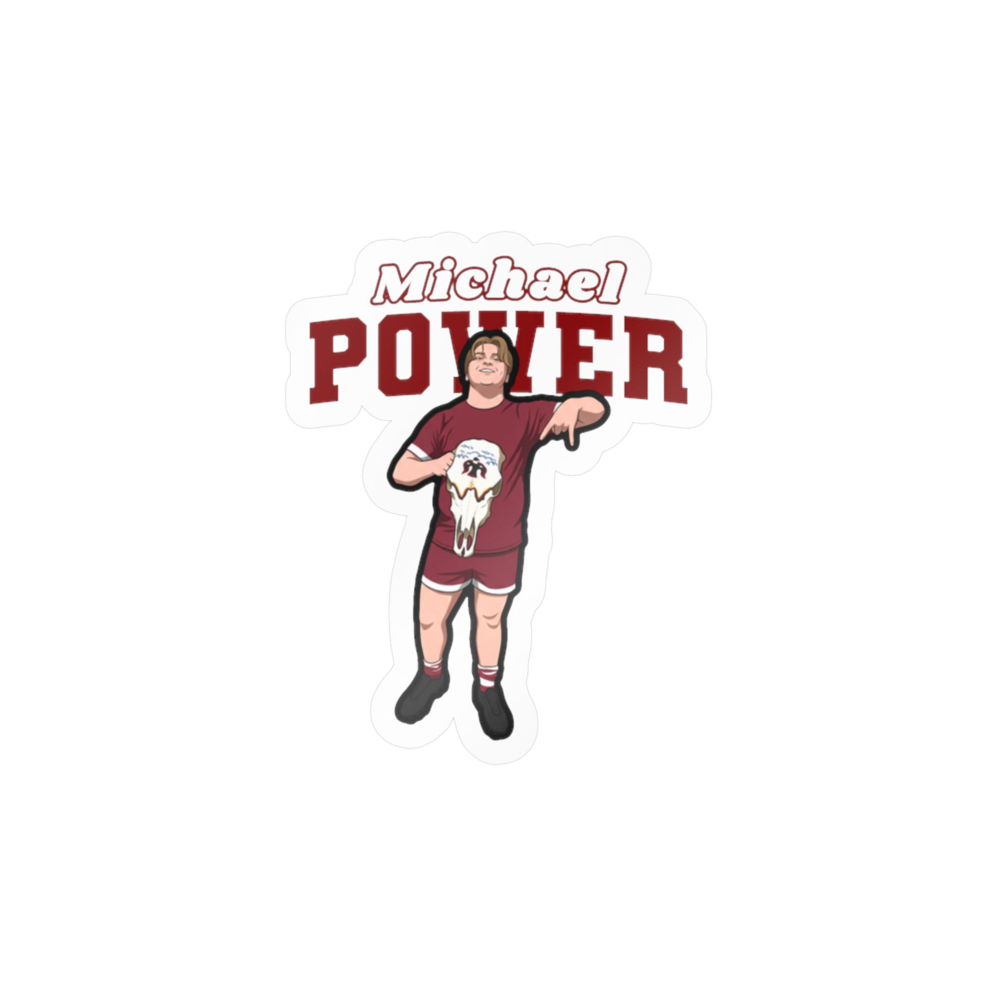 Vinyl Sticker — character_name_arch in Classic