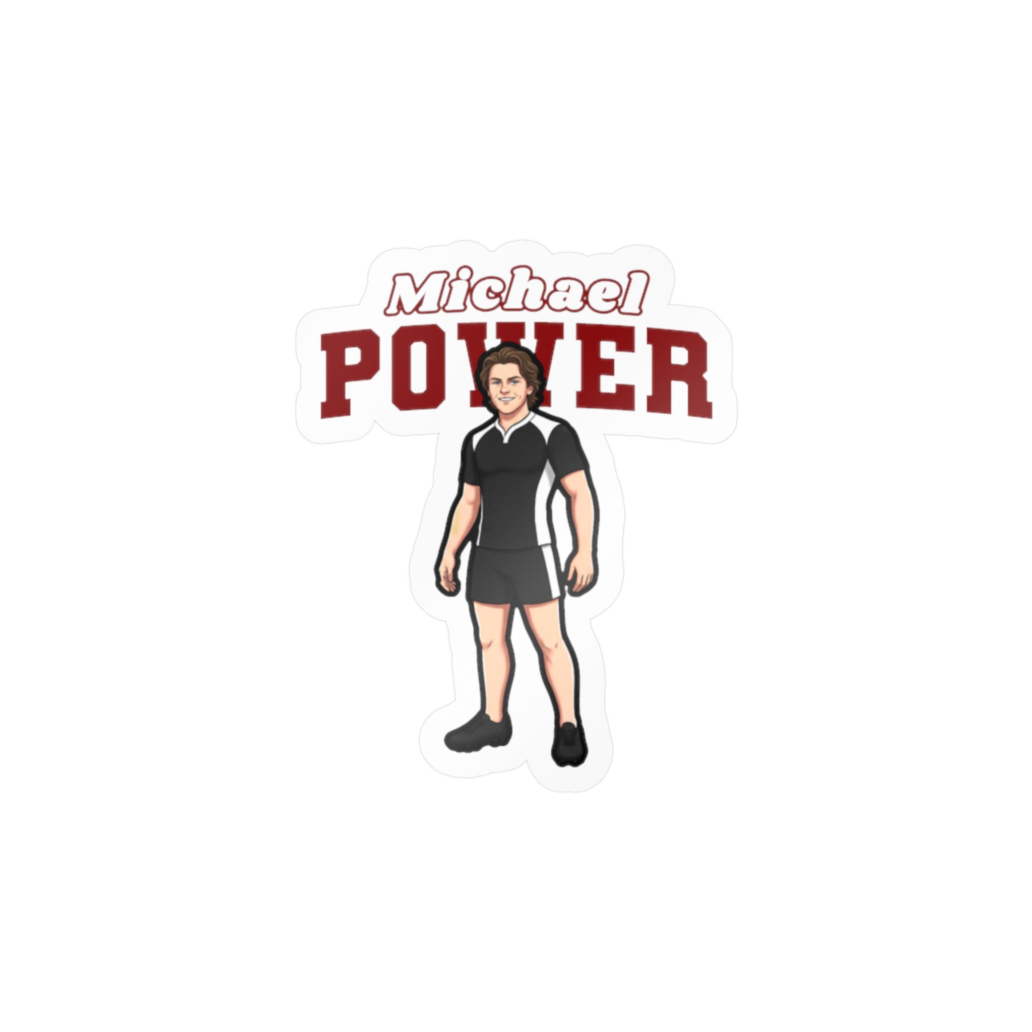 Vinyl Sticker — character_name_arch in Classic