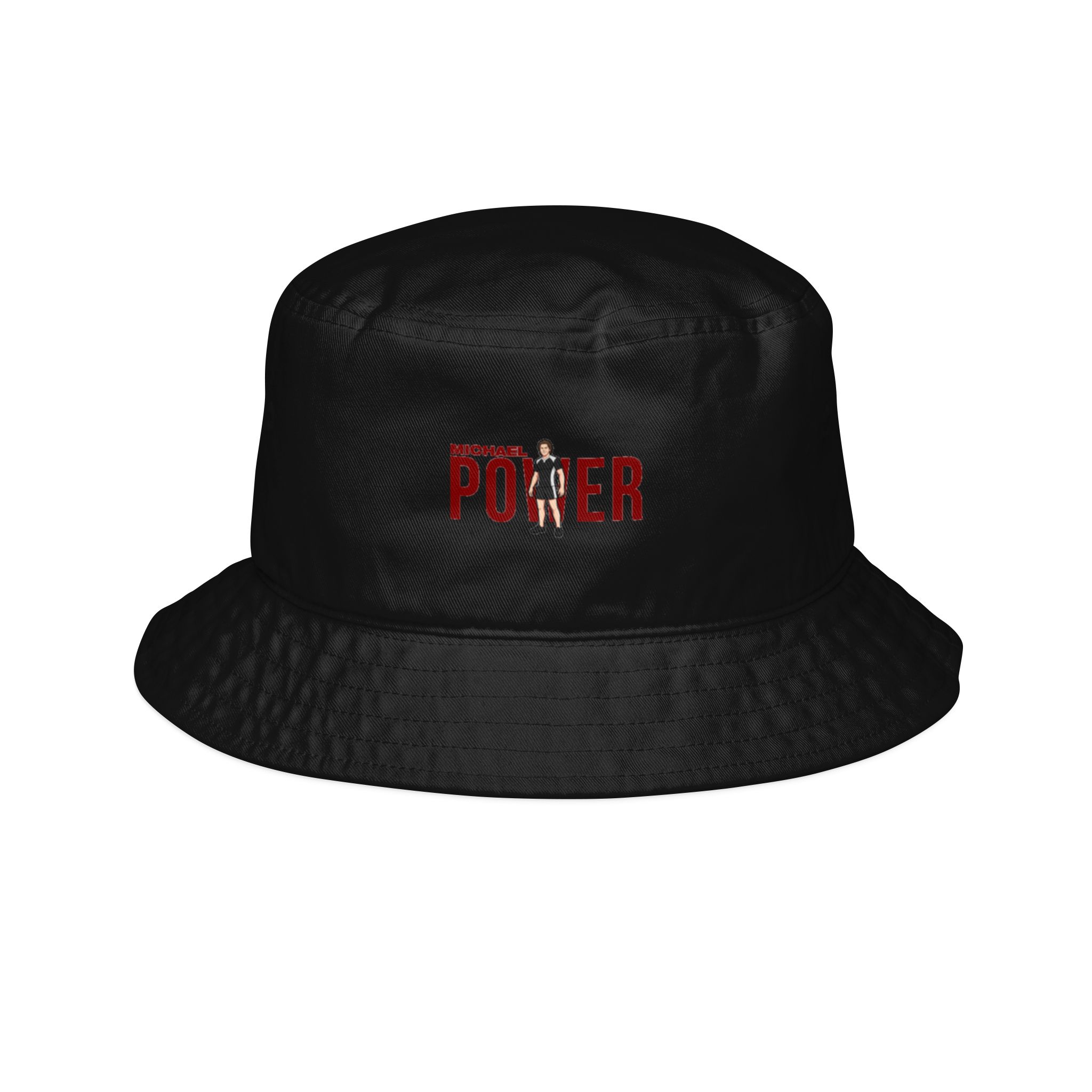 Bucket Hat — character_player_name in Black