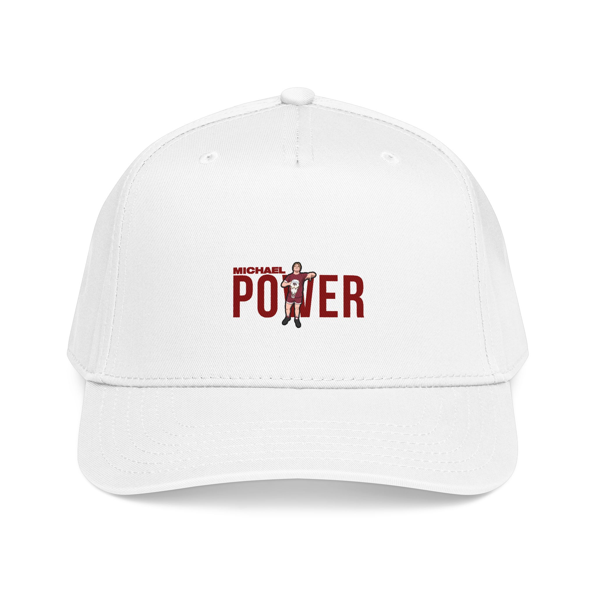 Baseball Cap — character_player_name in White