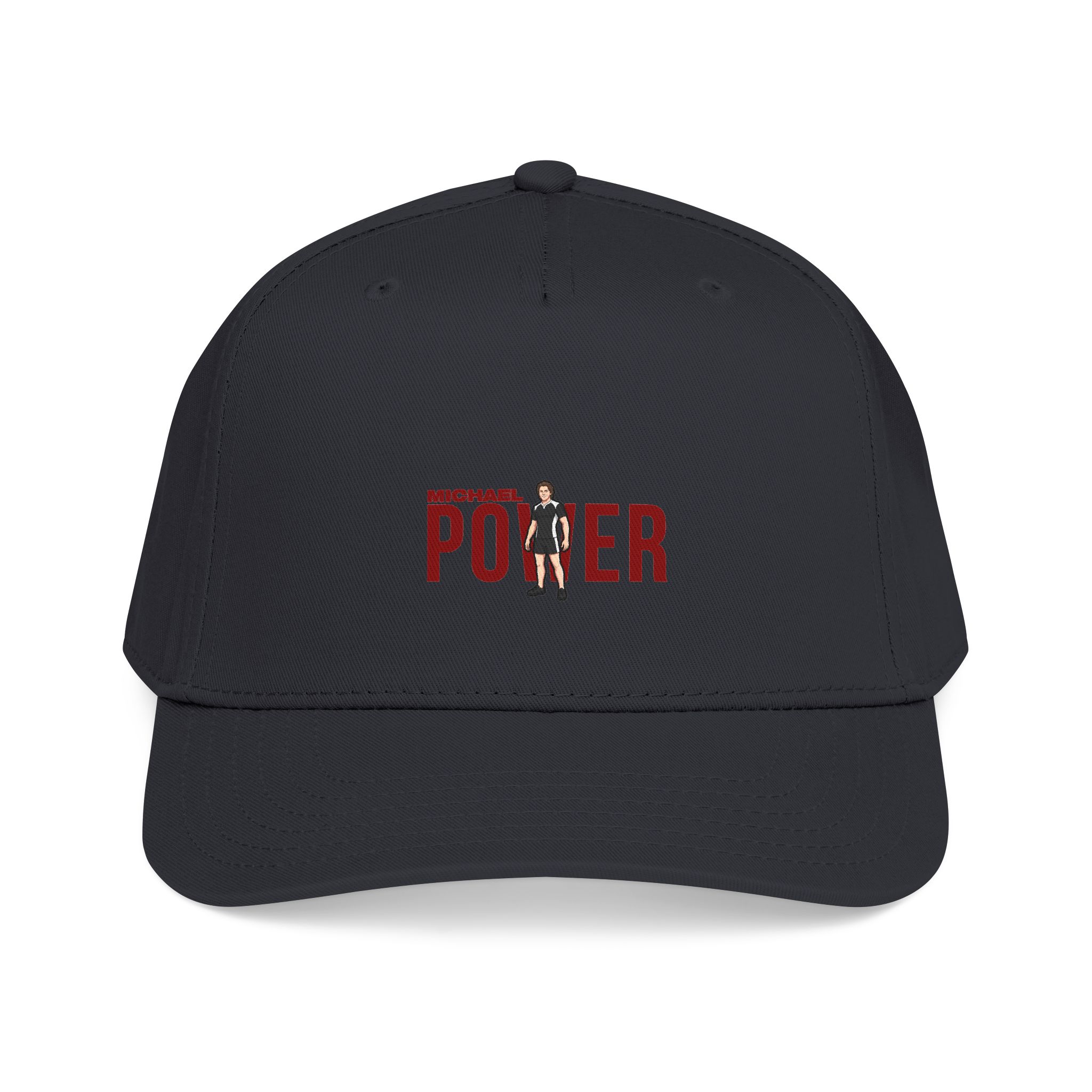 Baseball Cap — character_player_name in Black