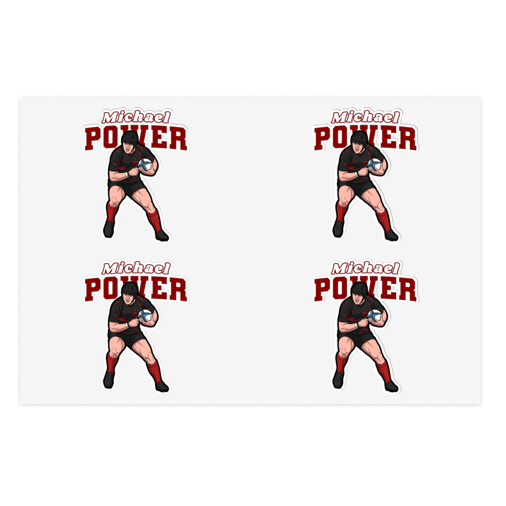 Sticker Sheet — character_name_arch in Classic
