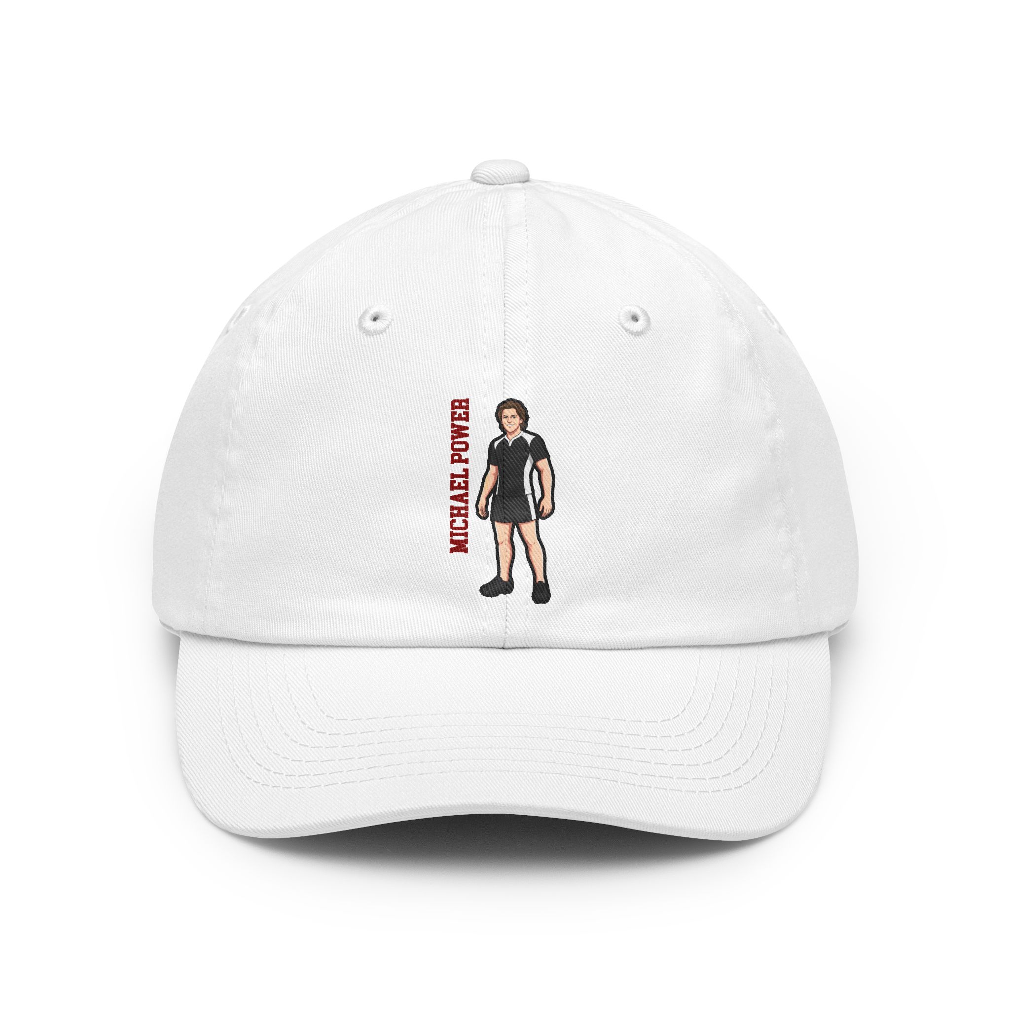 Classic Cap — character_name_vertical in White