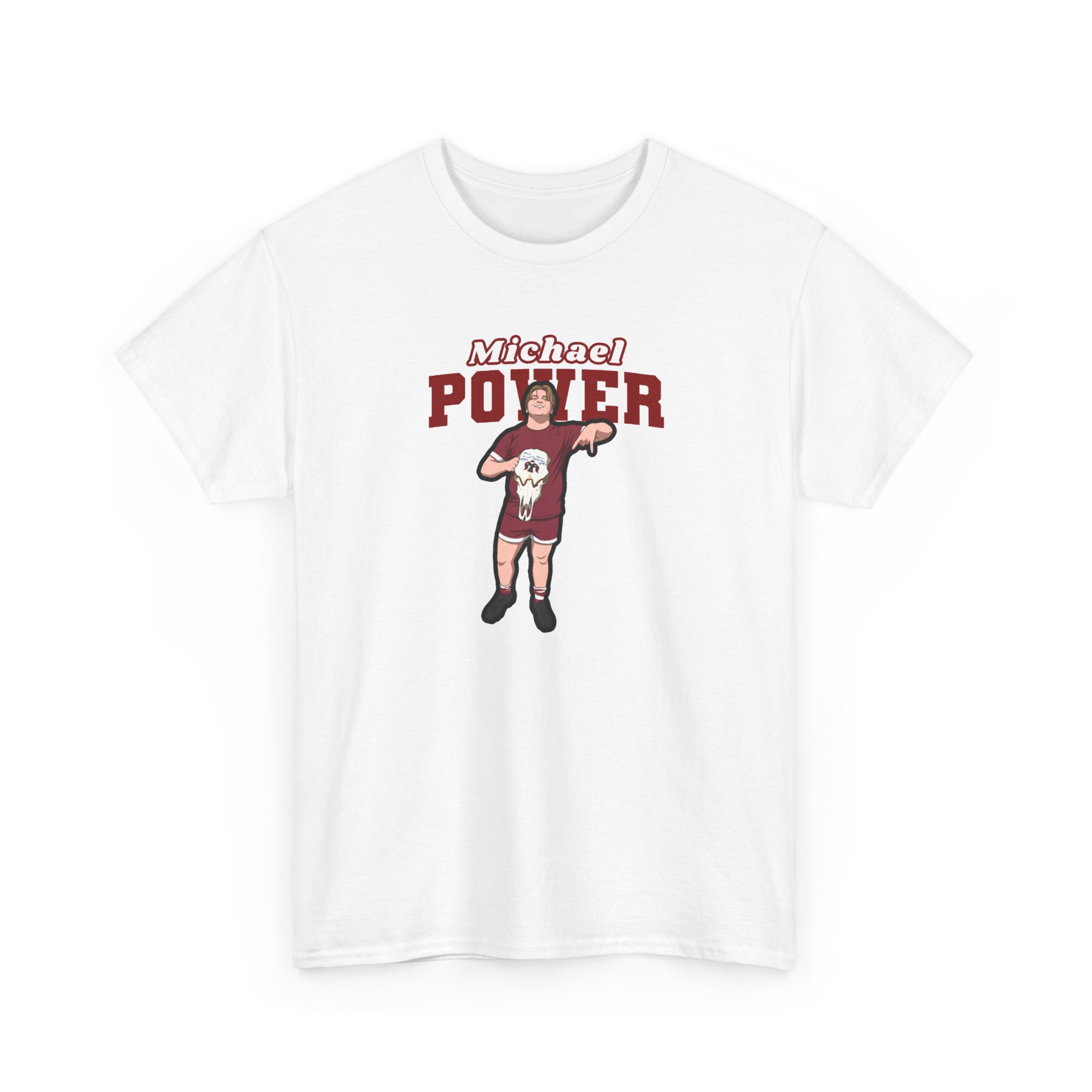 Tee — character_name_arch in White