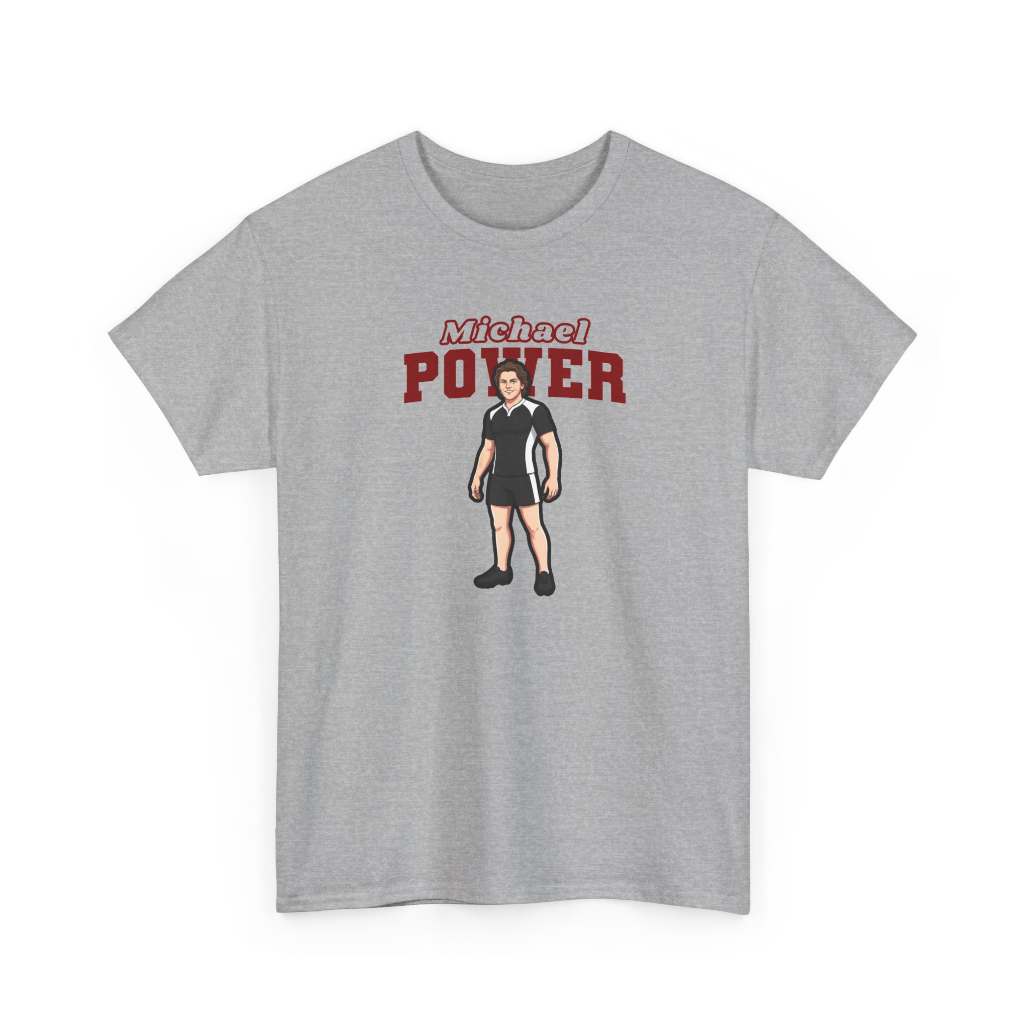 Tee — character_name_arch in Grey