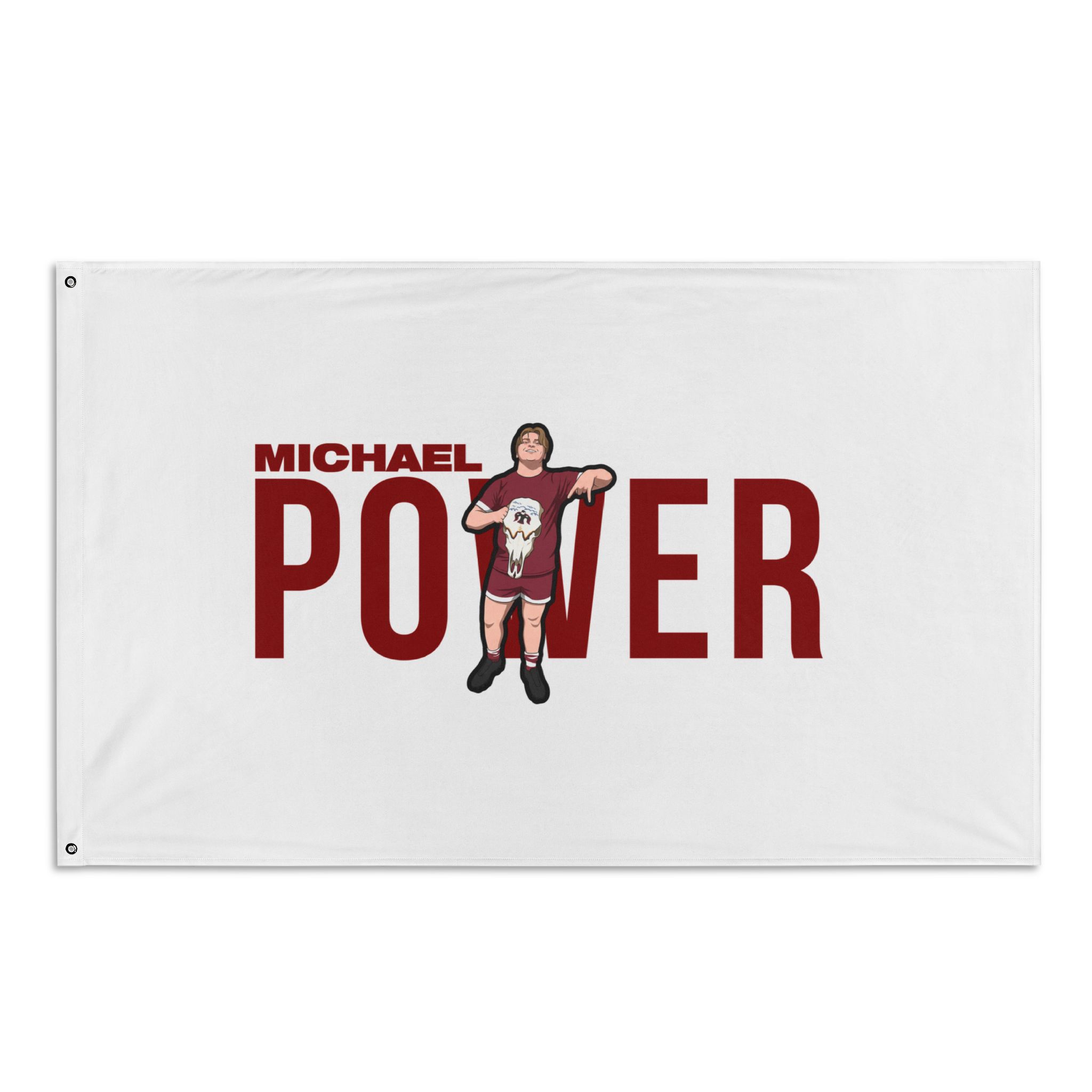 Flag (35 × 56 in) — character_player_name in Classic