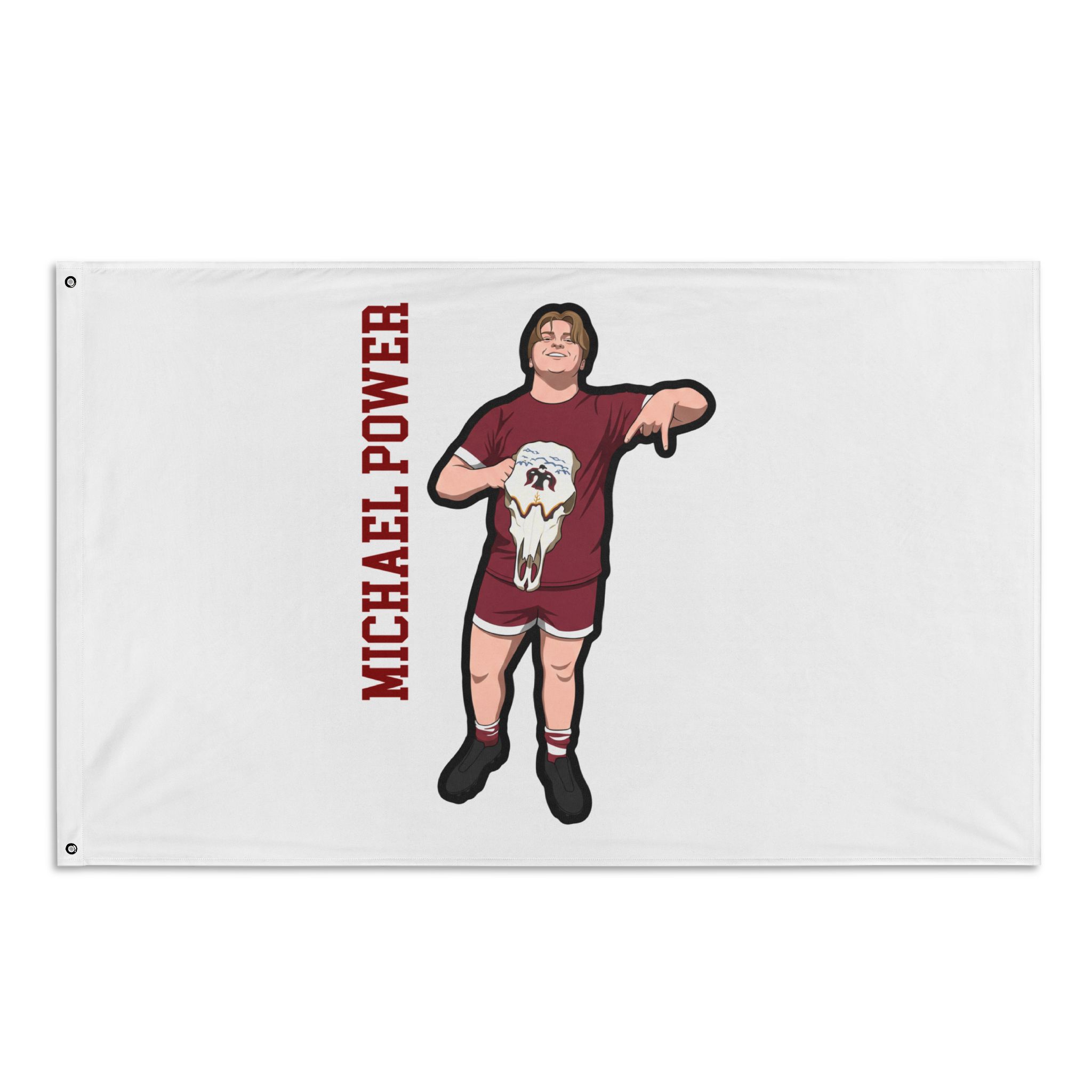 Flag (35 × 56 in) — character_name_vertical in Classic