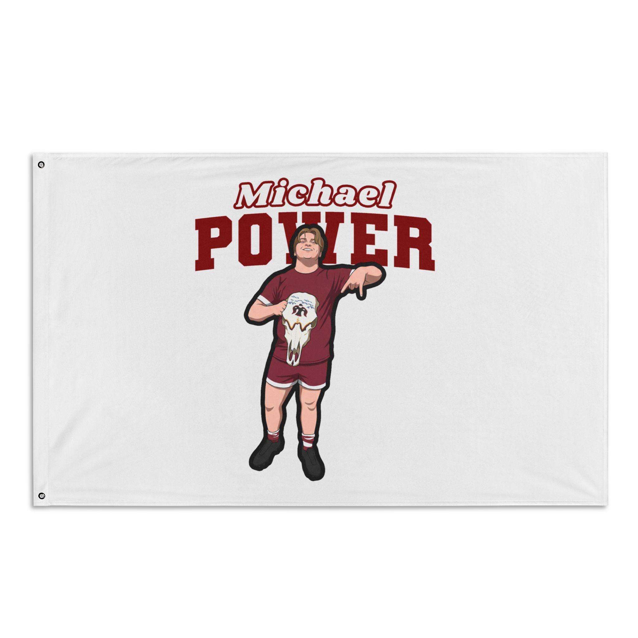 Flag (35 × 56 in) — character_name_arch in Classic
