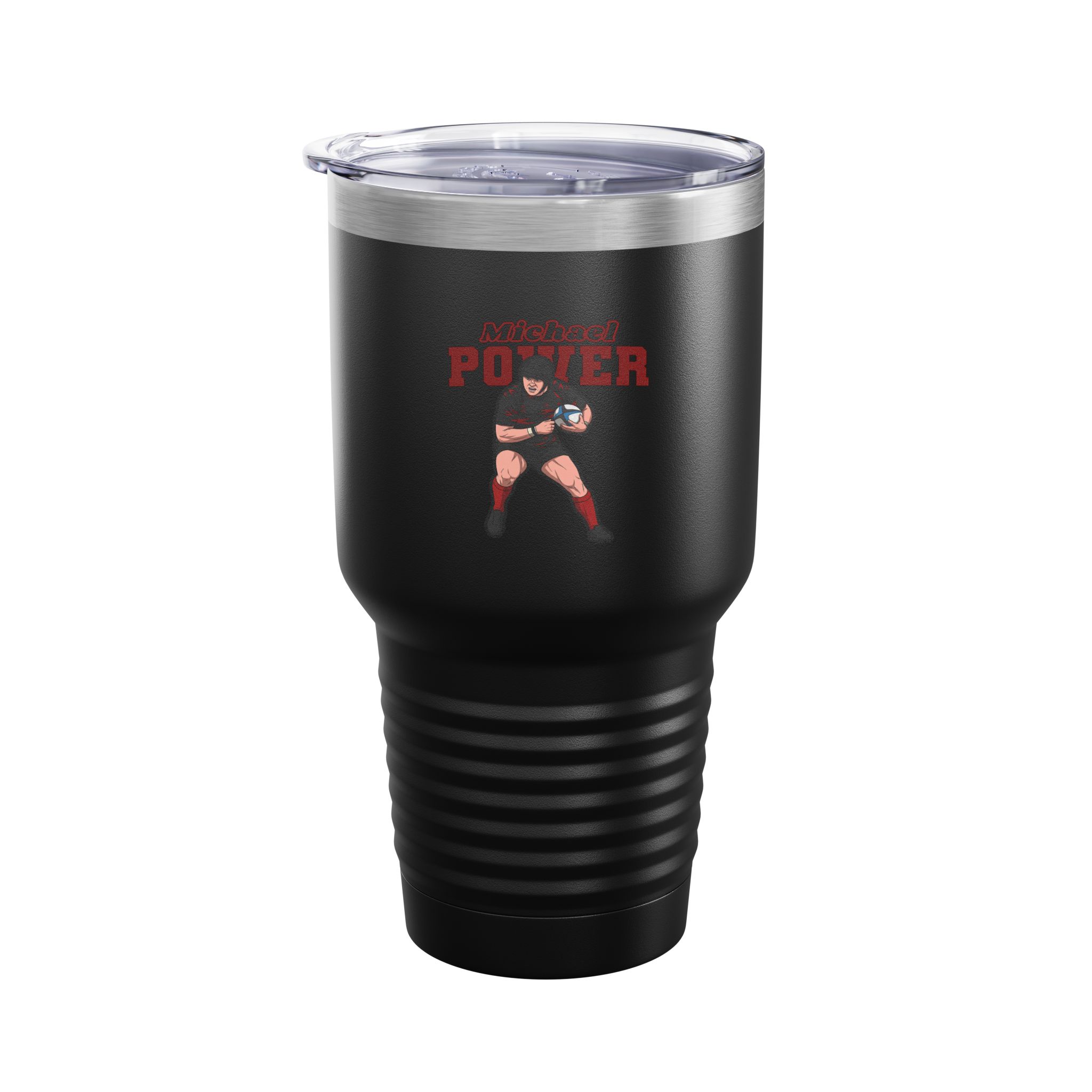 30oz Tumbler — character_name_arch in Black