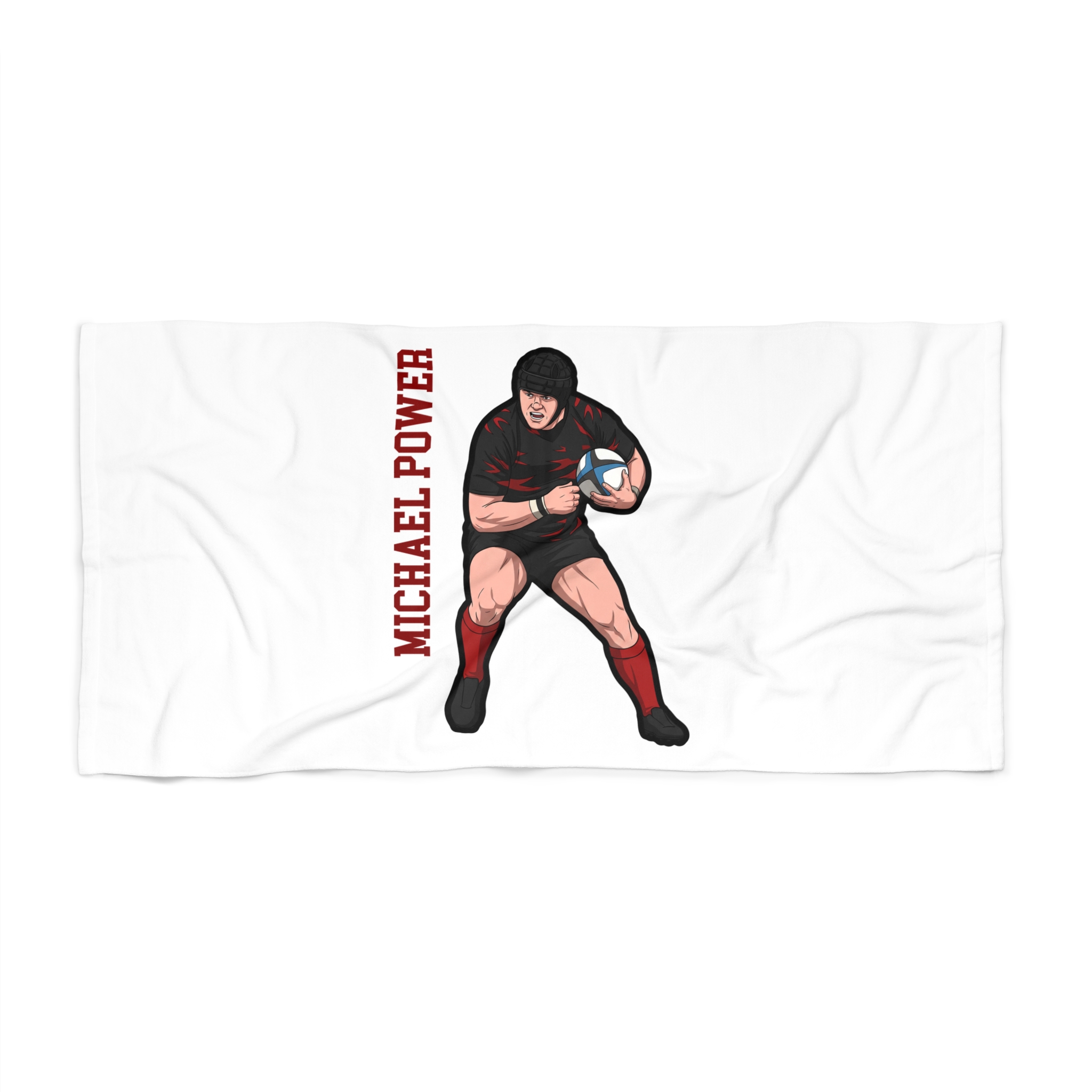 Beach Towel — character_name_vertical in Classic