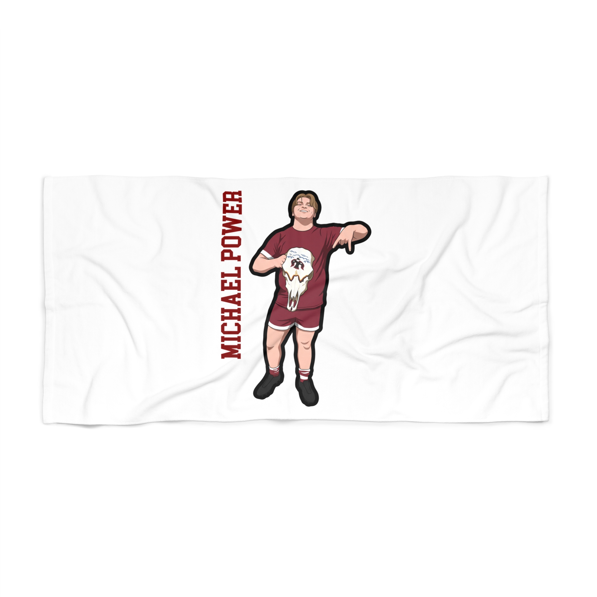 Beach Towel — character_name_vertical in Classic