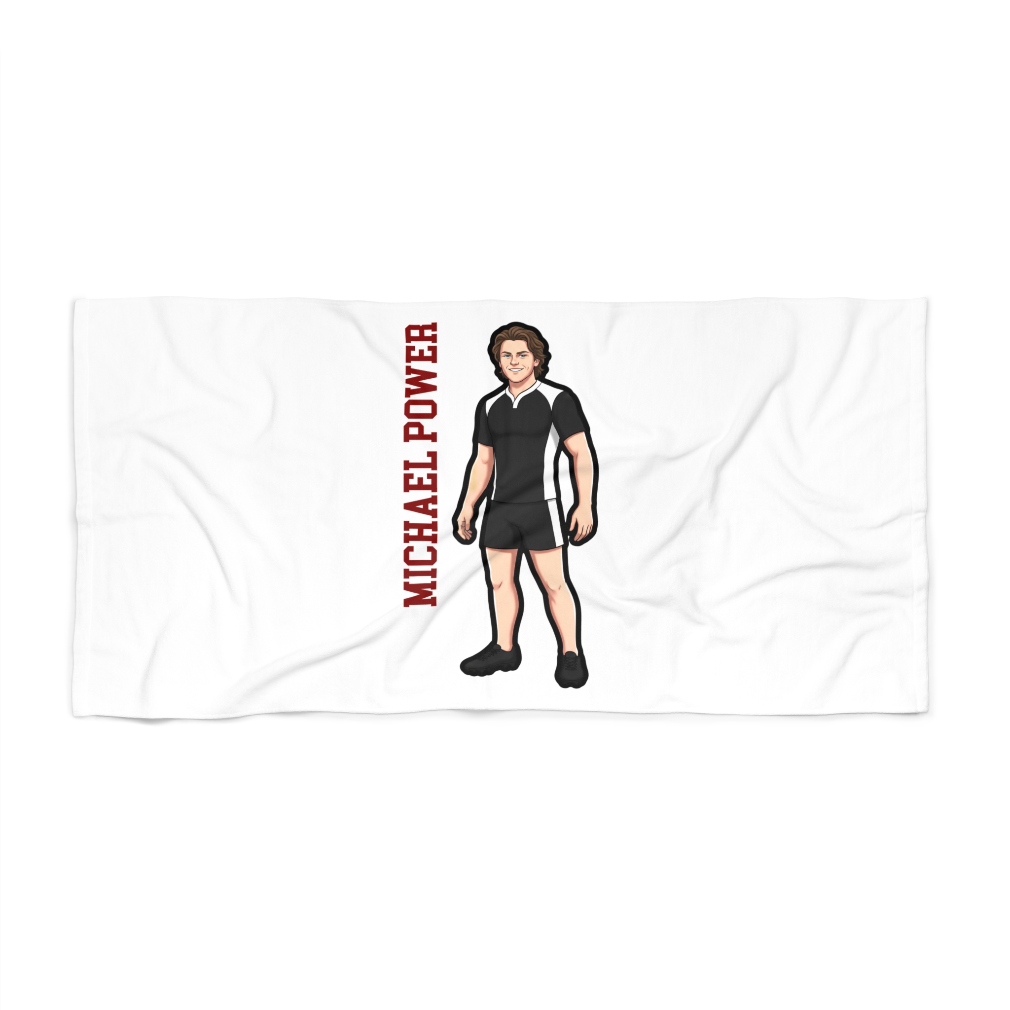 Beach Towel — character_name_vertical in Classic