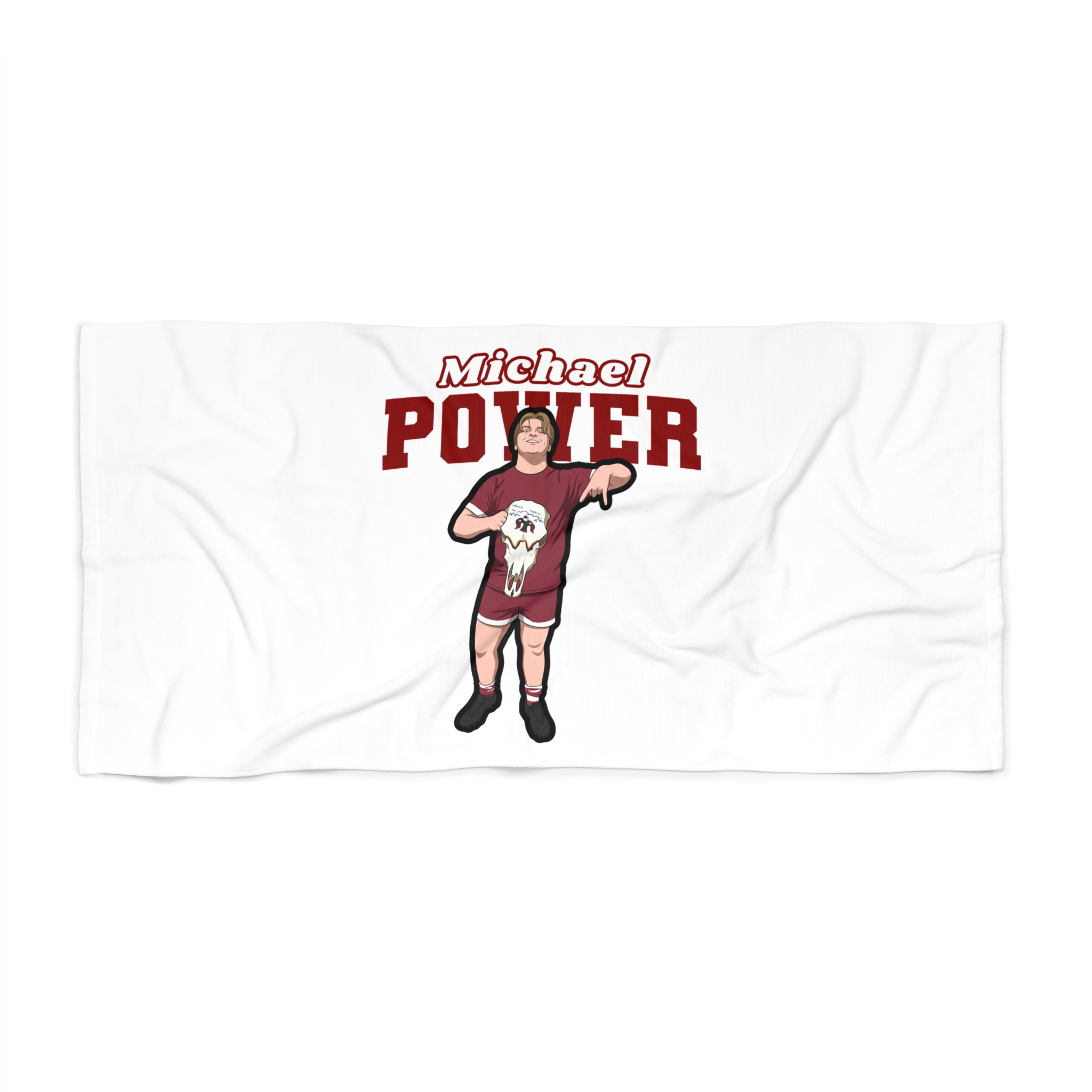 Beach Towel — character_name_arch in Classic