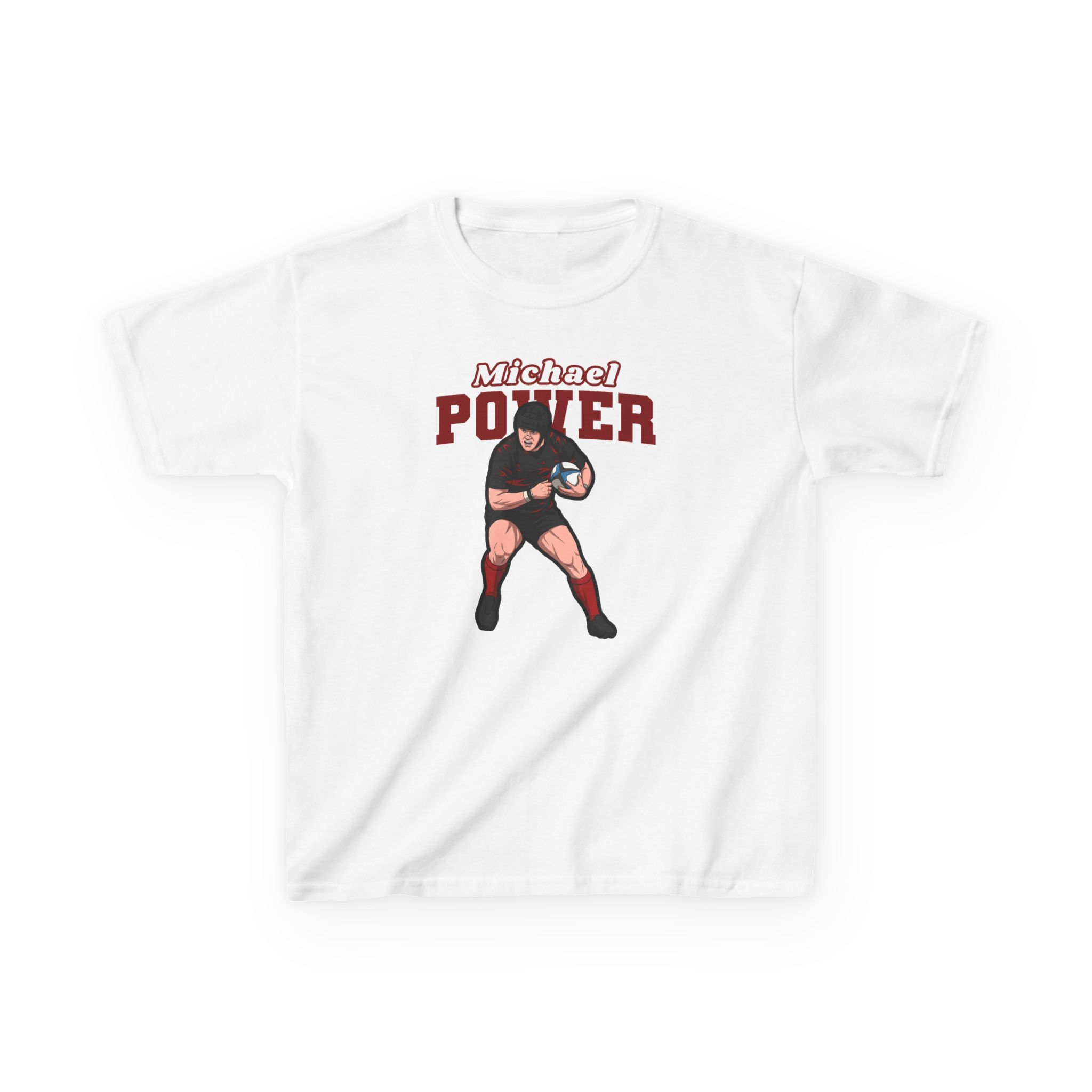 Youth Tee — character_name_arch in White