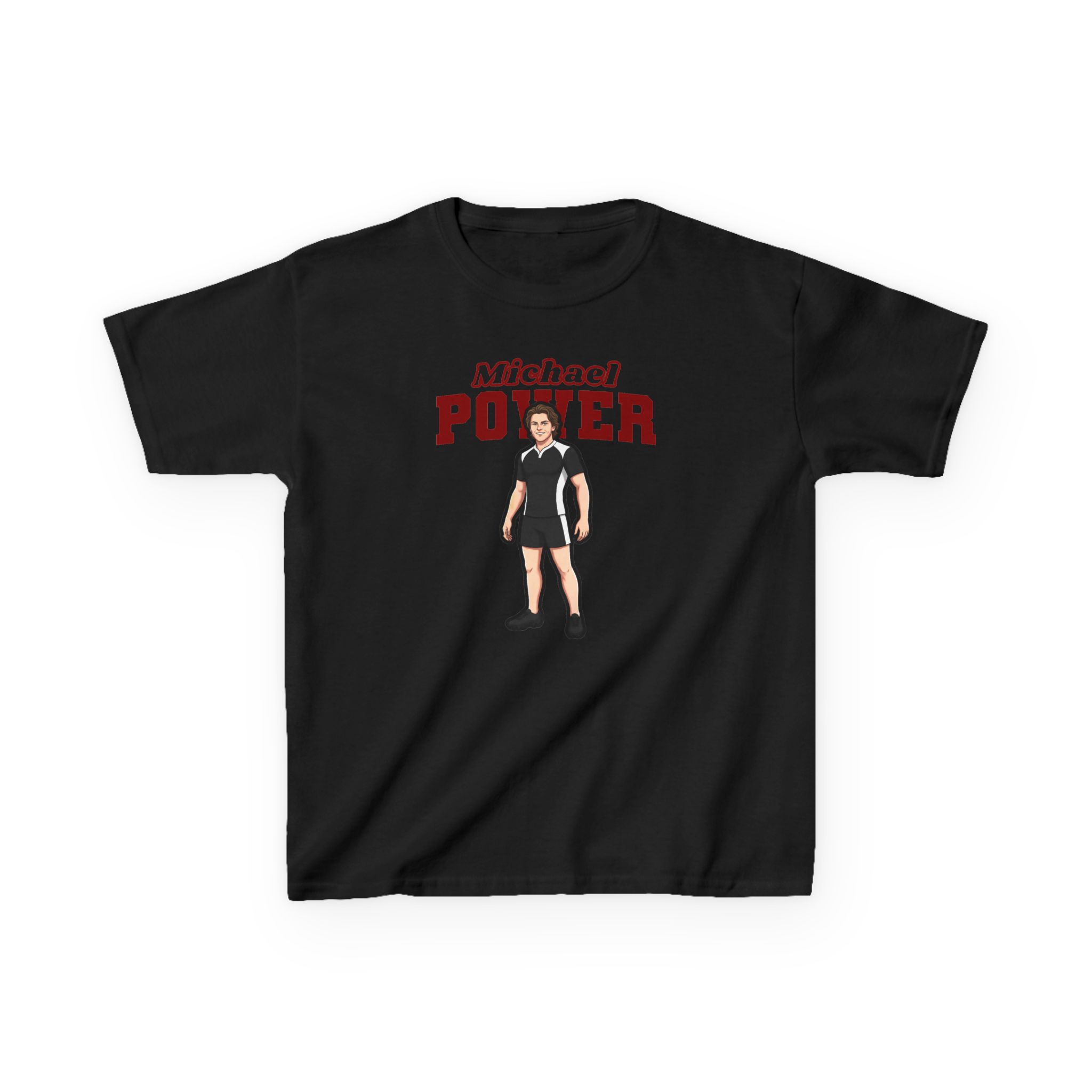 Youth Tee — character_name_arch in Black