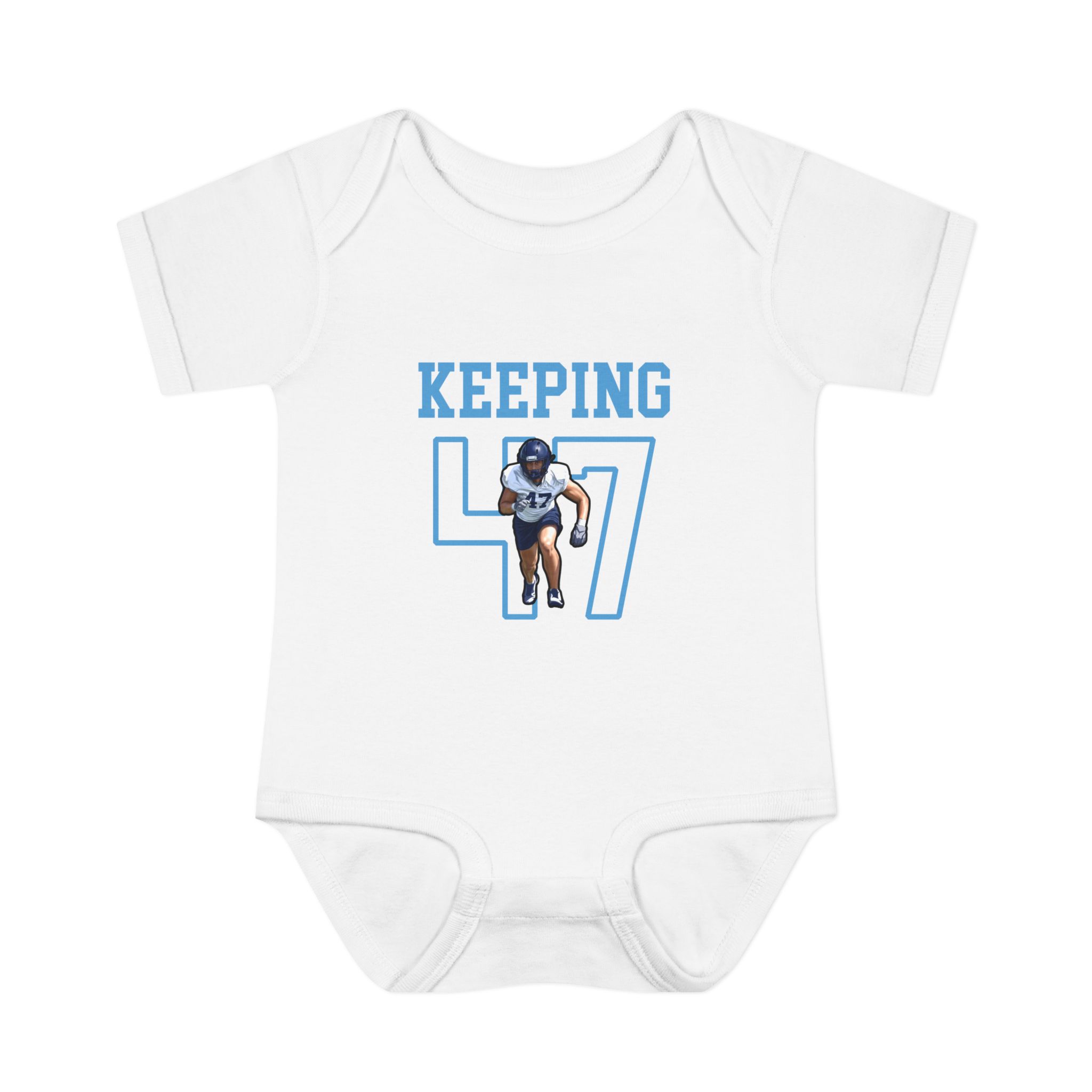 Baby Onesie — character_shirsey in White