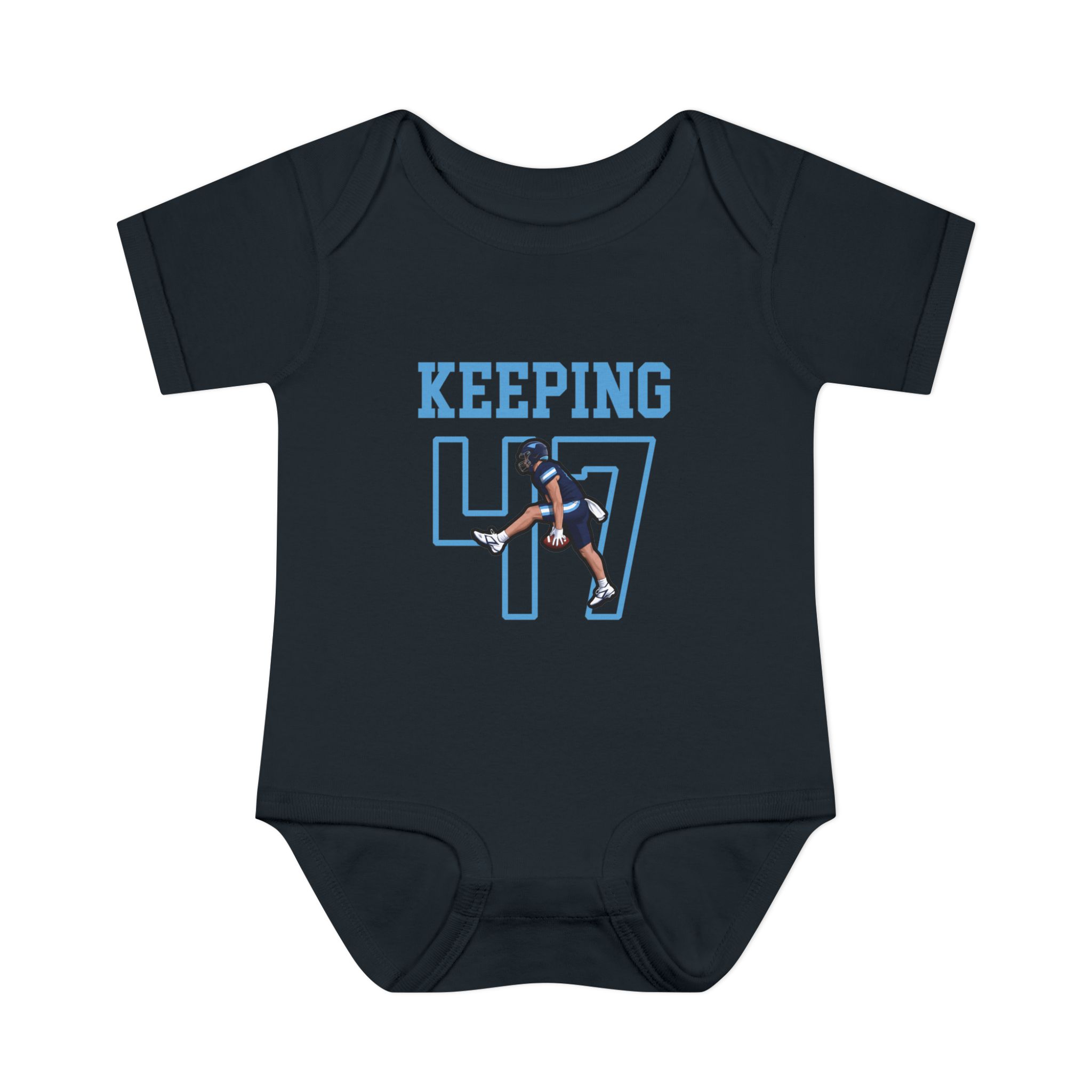 Baby Onesie — character_shirsey in Black