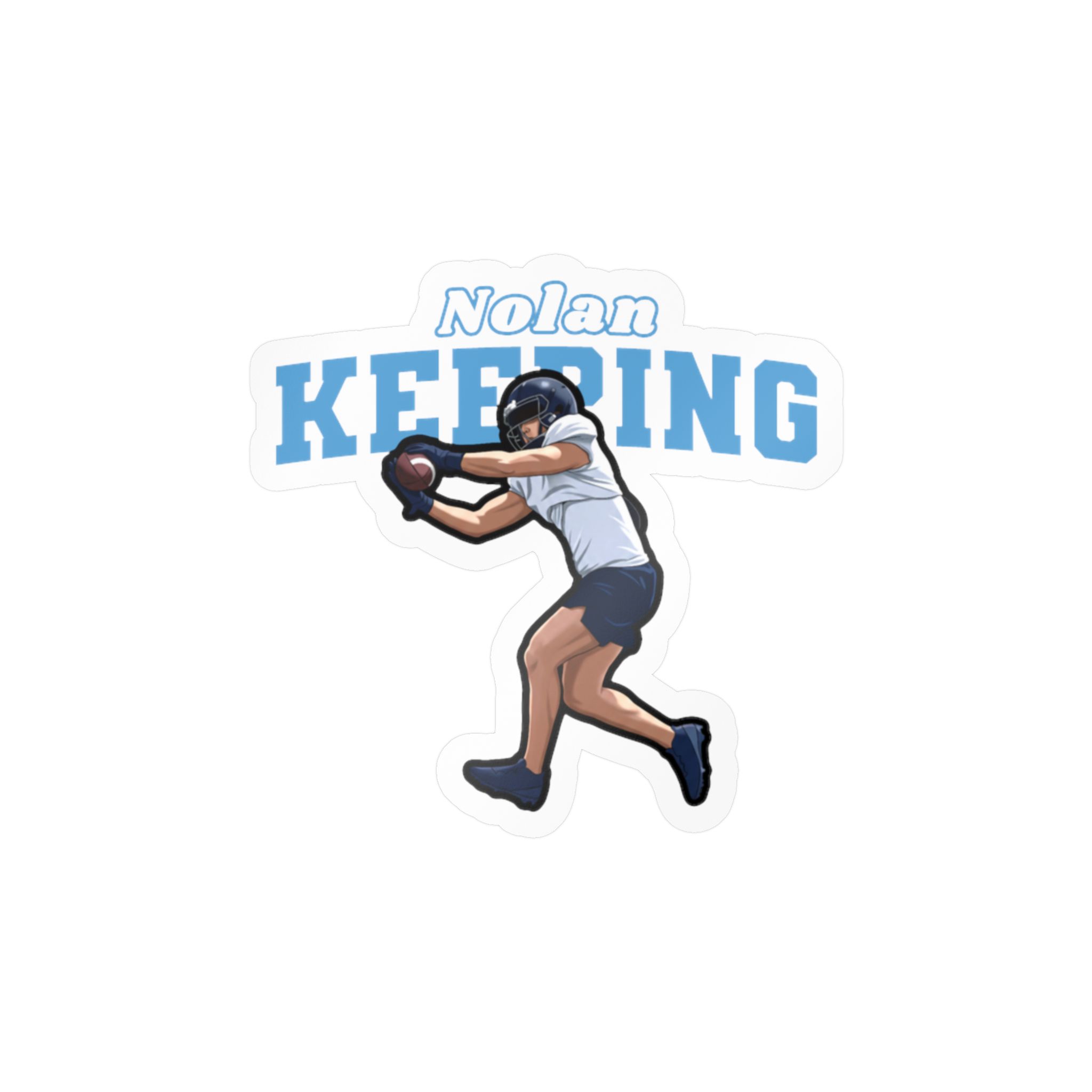 Vinyl Sticker — character_name_arch in Classic