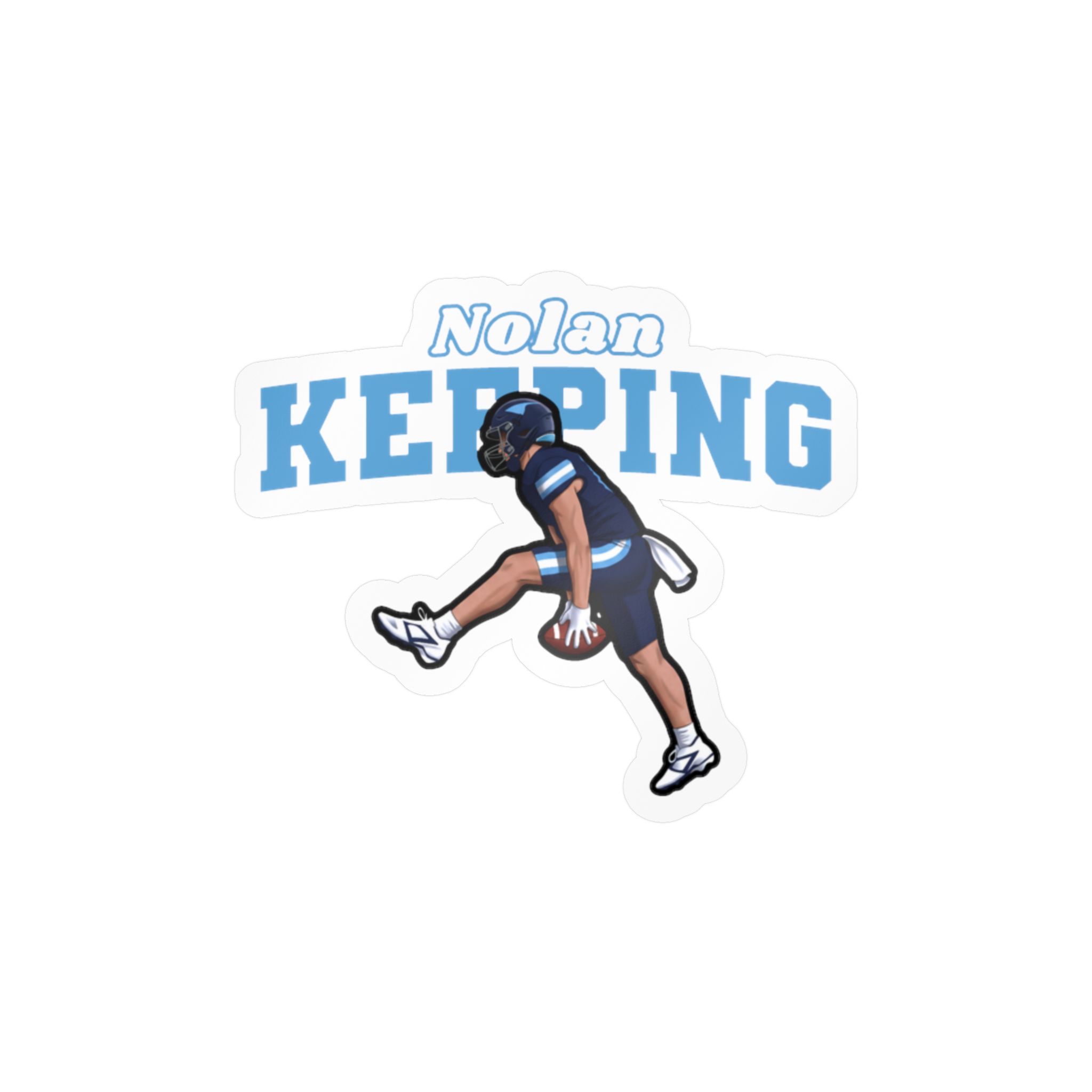 Vinyl Sticker — character_name_arch in Classic