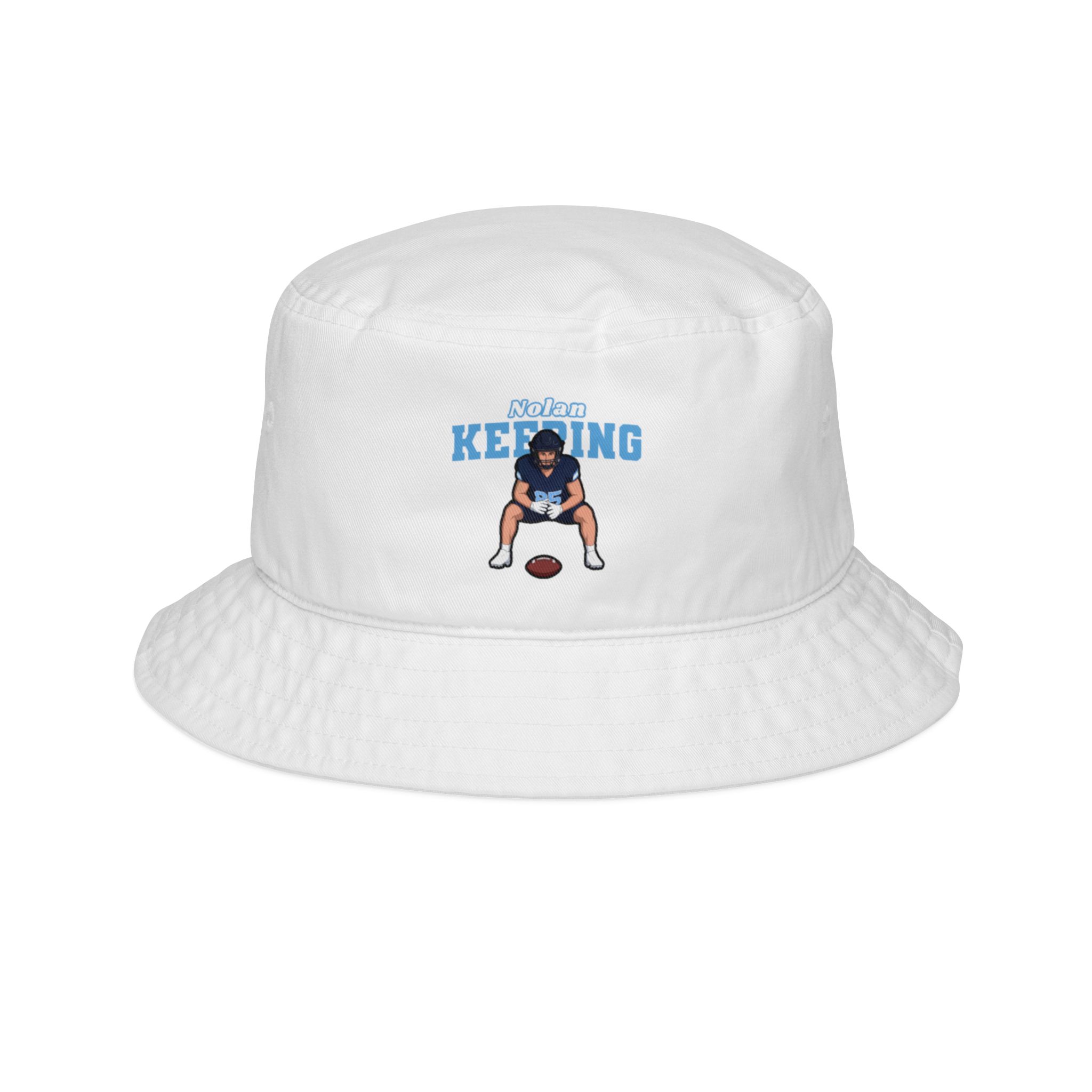 Bucket Hat — character_name_arch in White