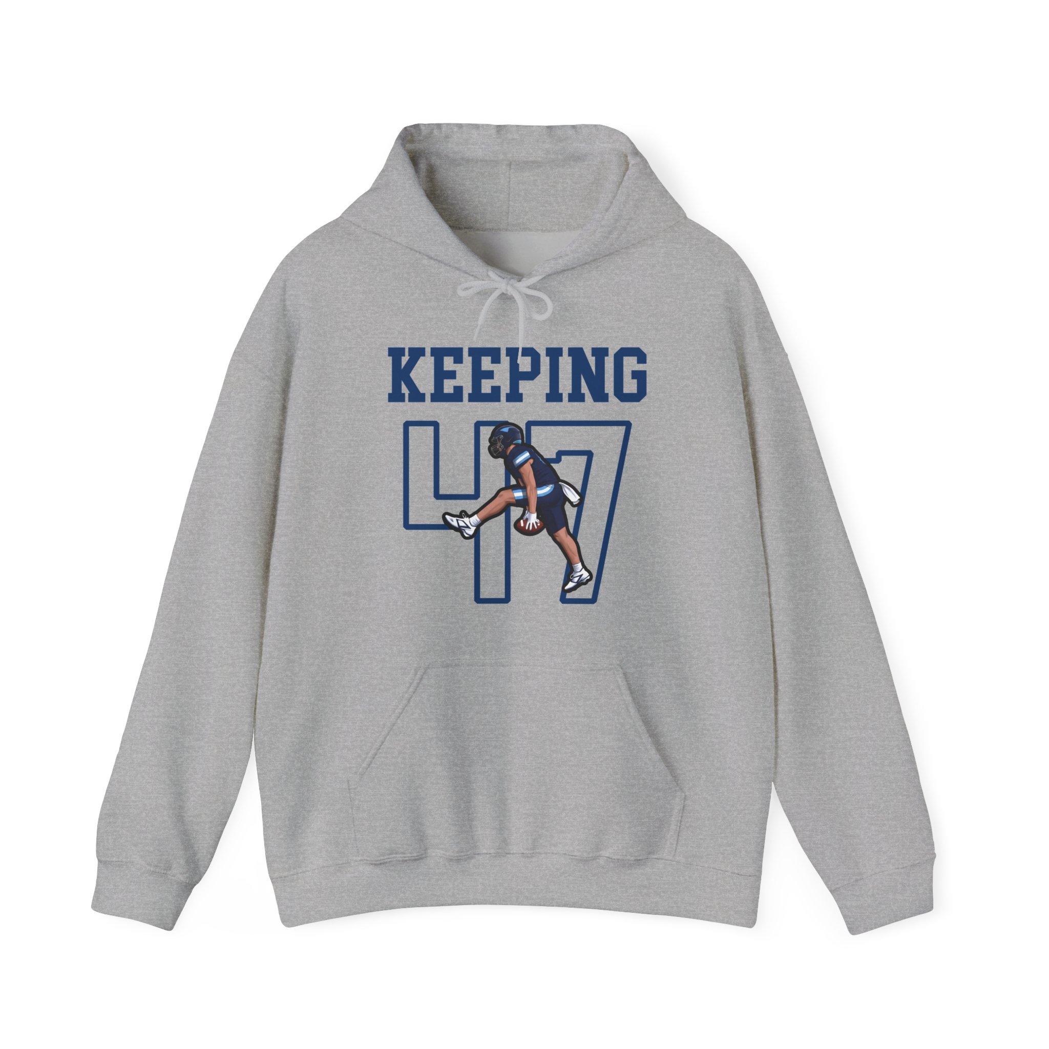 Hoodie — character_shirsey in Grey